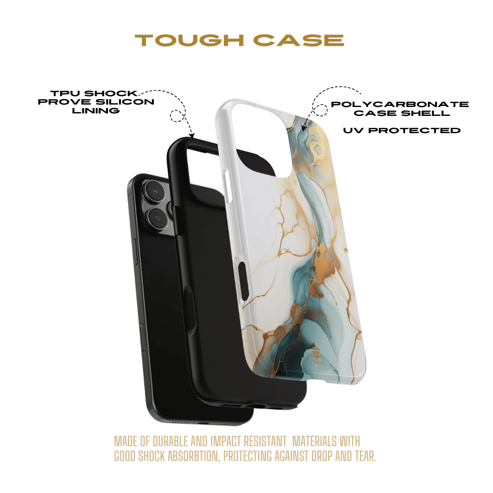Golden River iPhone Case