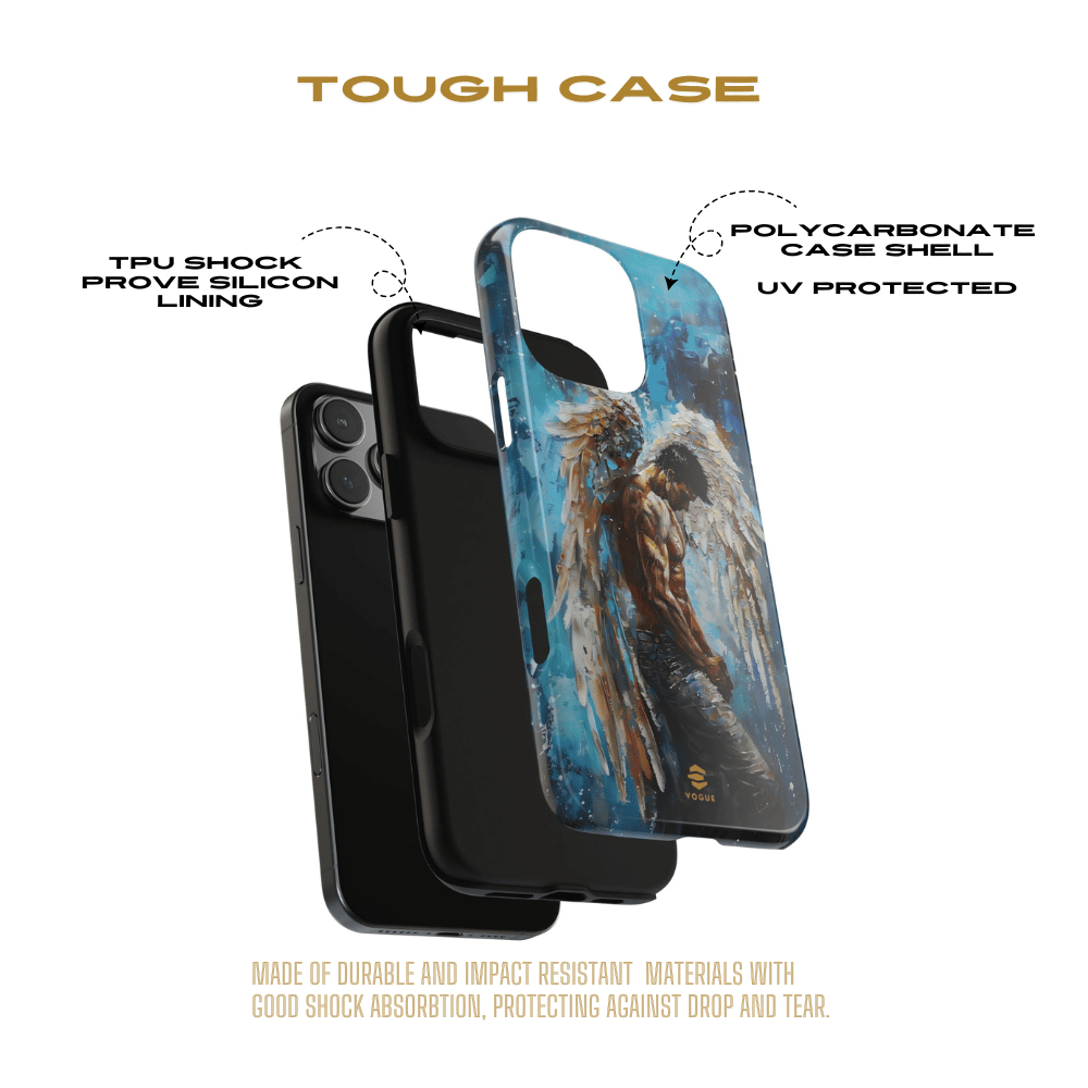 Angel on Earth iPhone Tough case