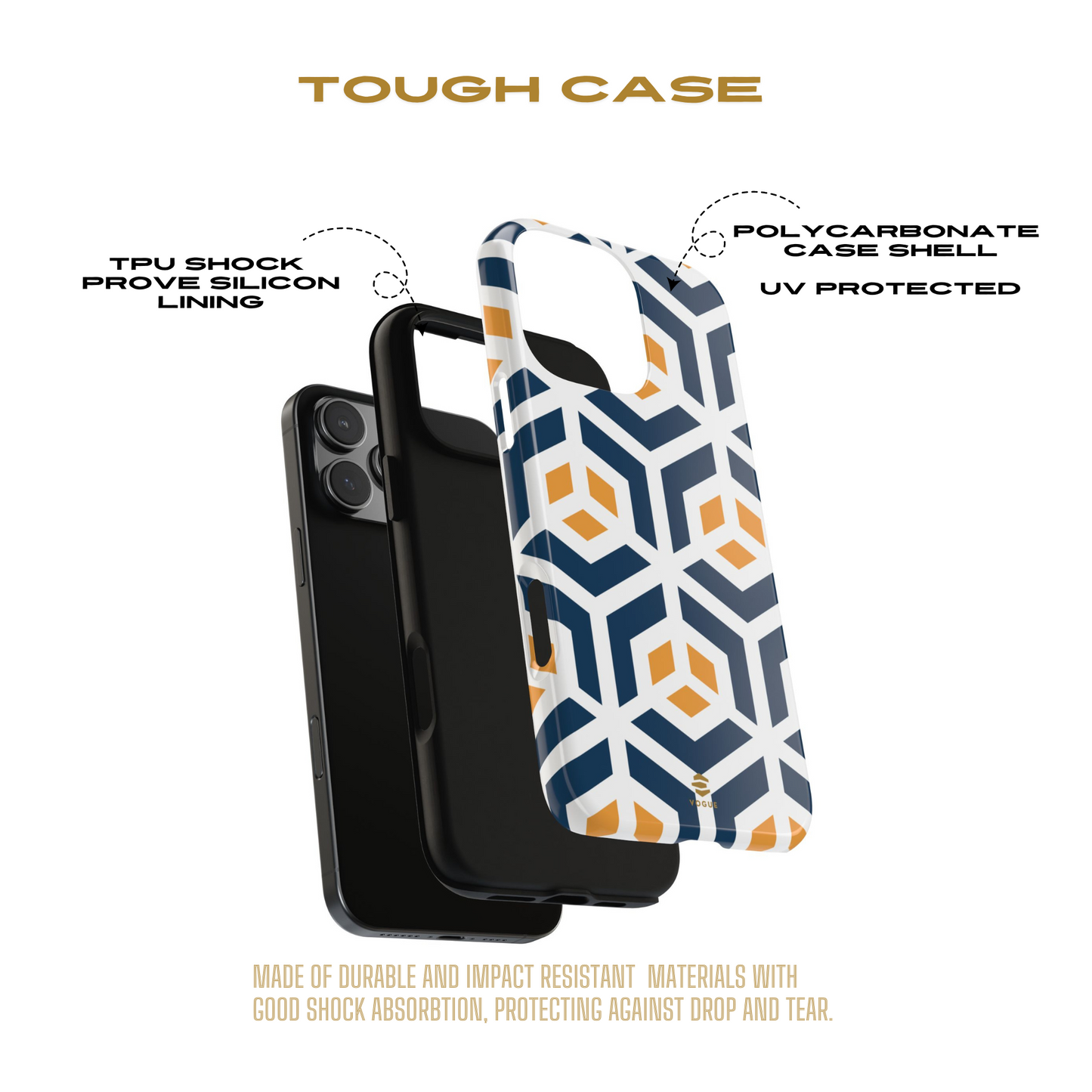 Hexacube iPhone Tough Case