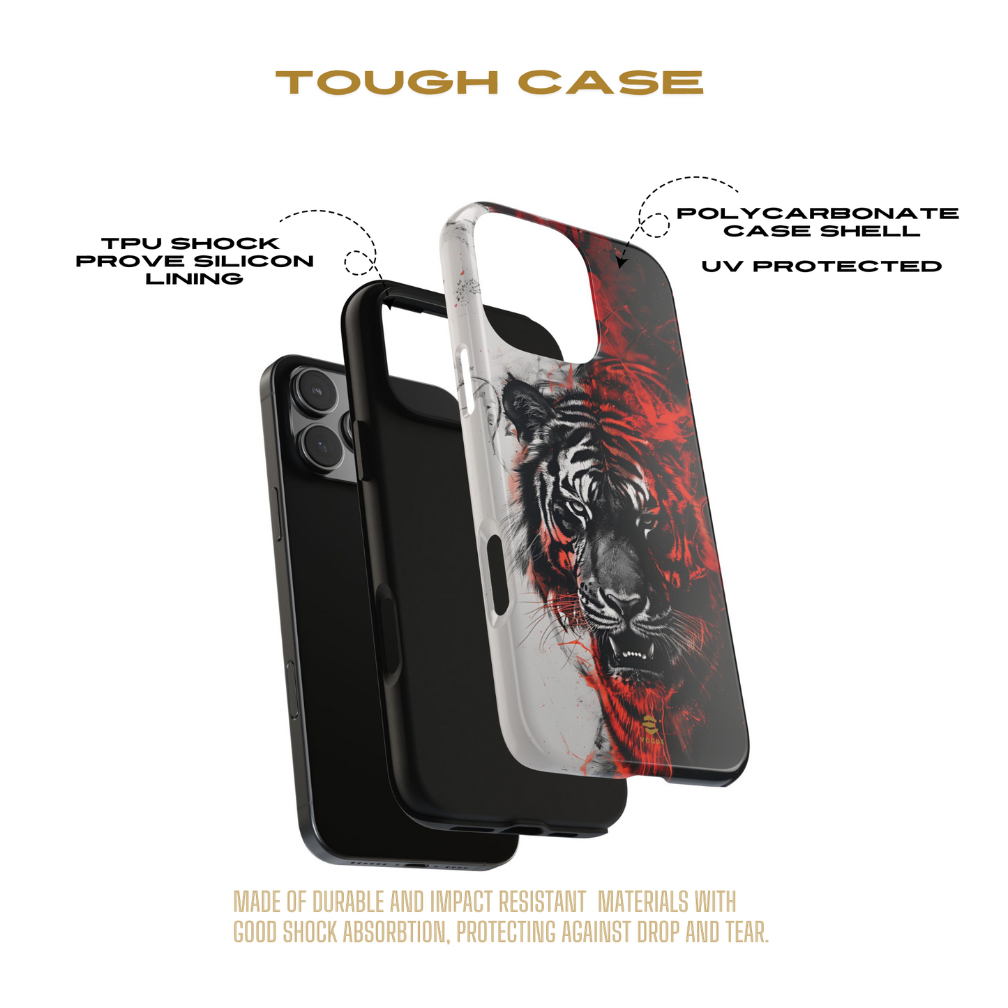 Tiger Art iPhone Case