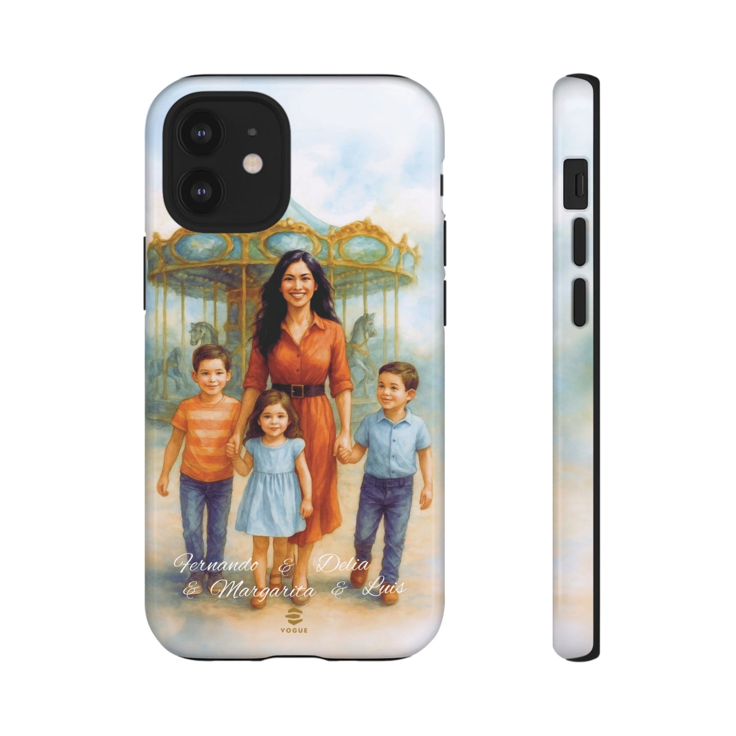Custom Fun Family Day Phone Case for iPhone