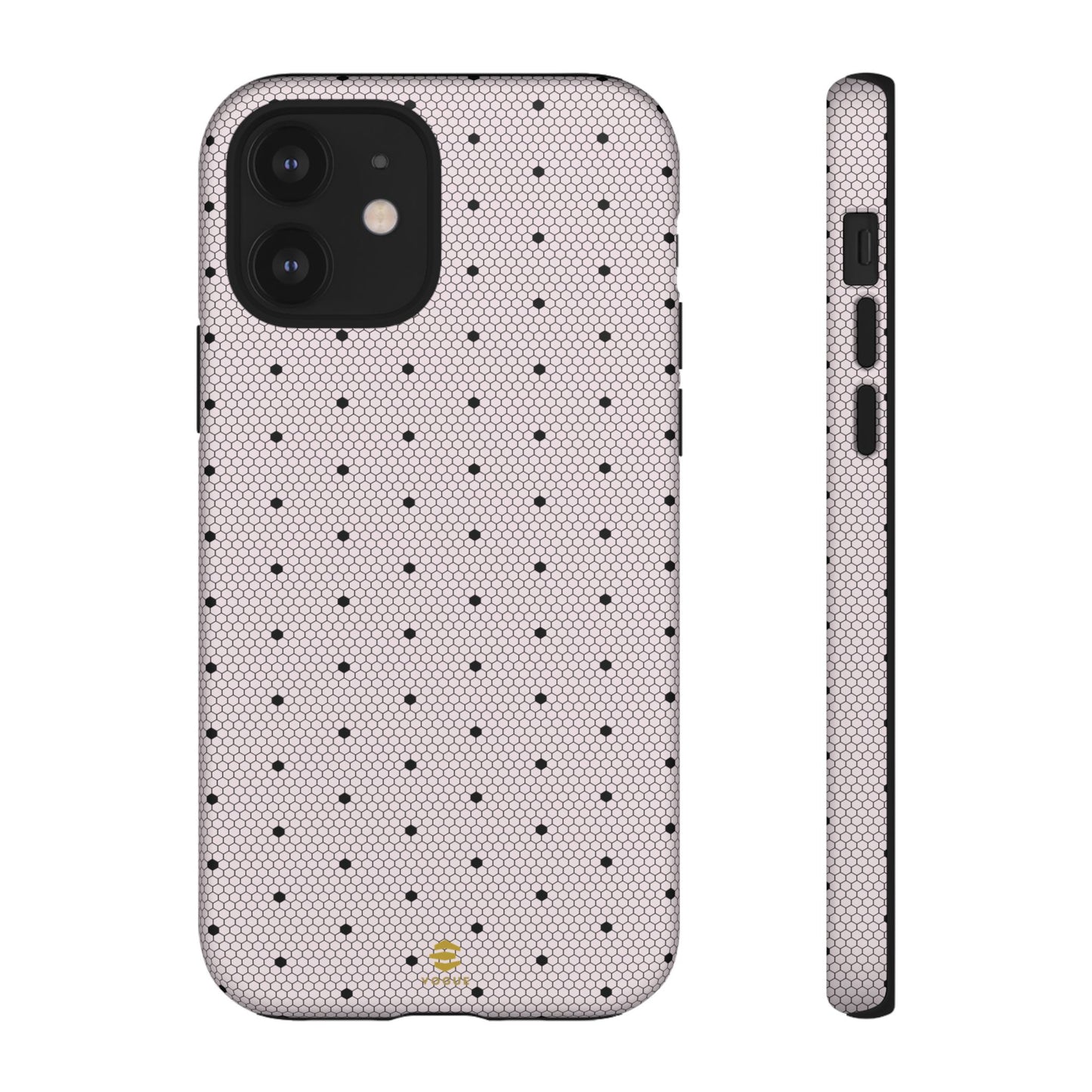 Blush Lace Allure iPhone Tough Case