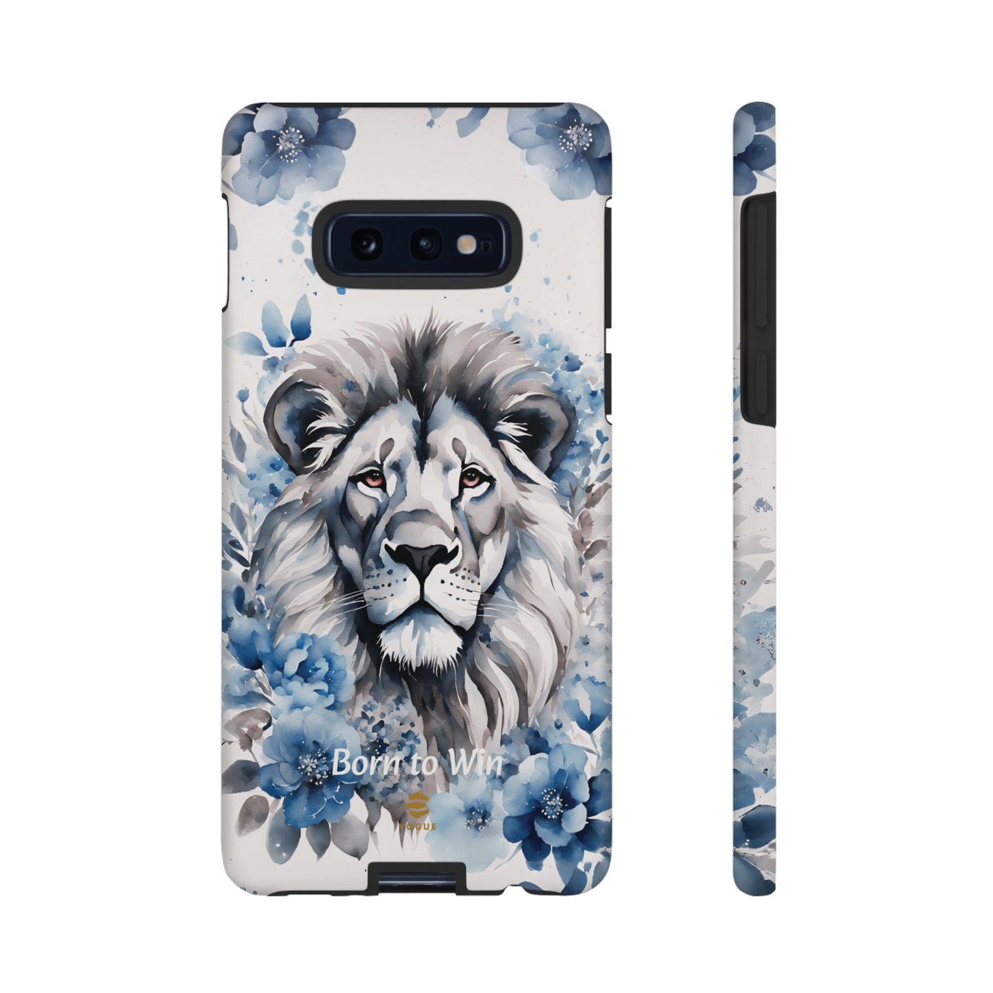Lion Born to Win Samsung Galaxy Tough Phone Case