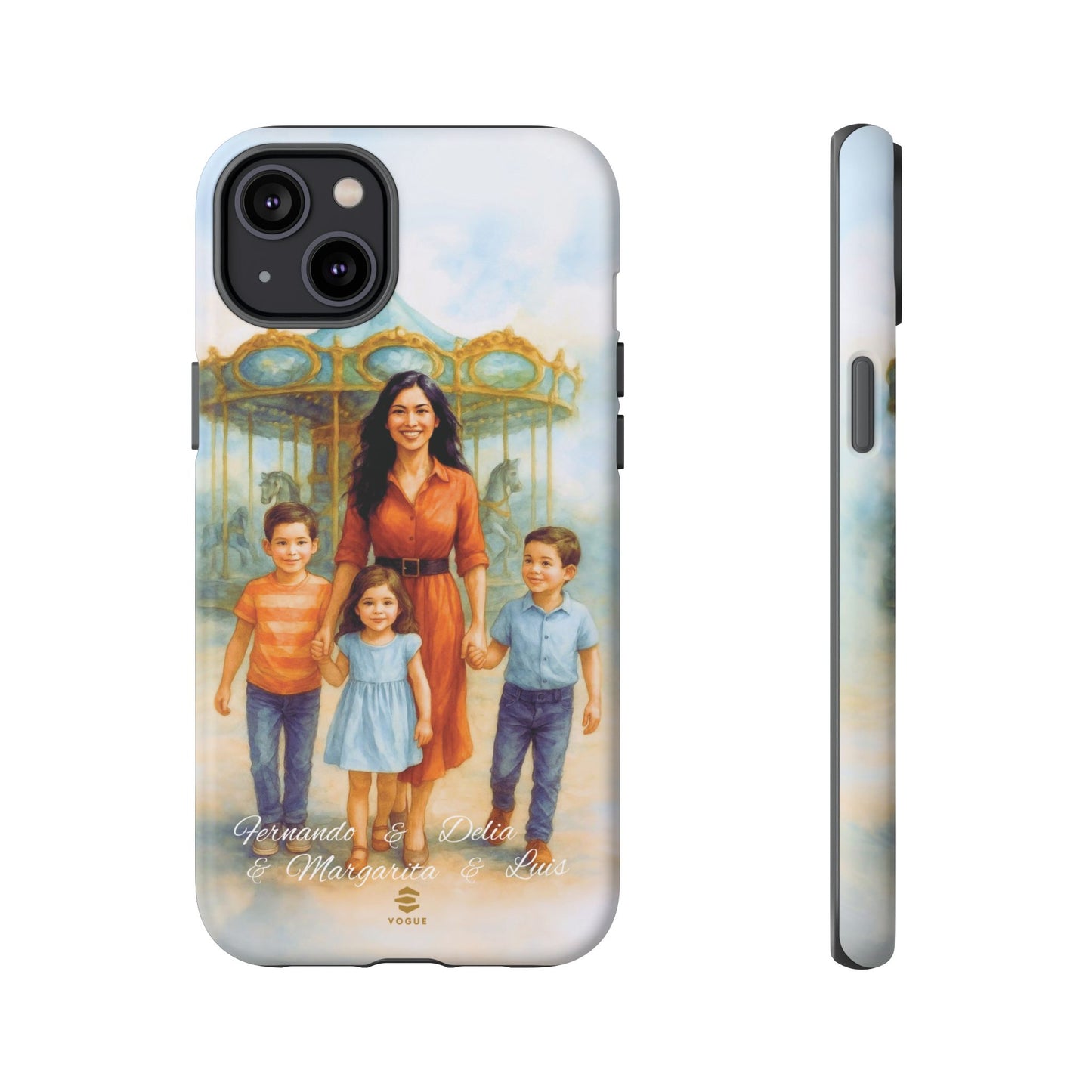 Custom Fun Family Day Phone Case for iPhone