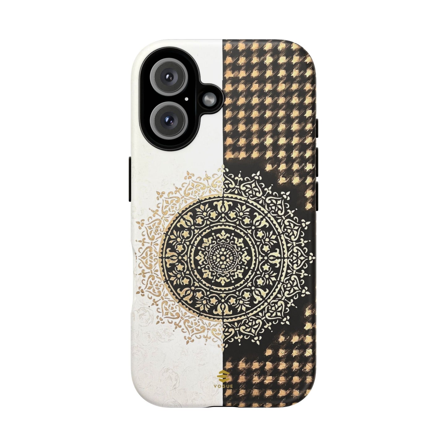 Funda para iPhone con pintura abstracta de mandala