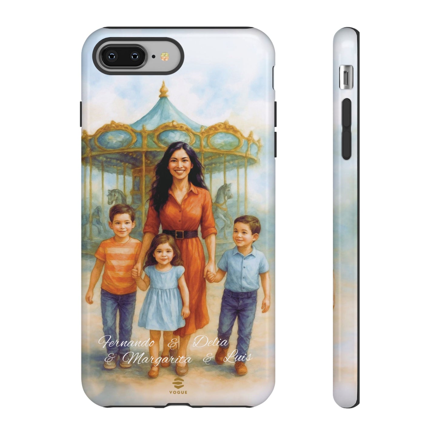 Custom Fun Family Day Phone Case for iPhone
