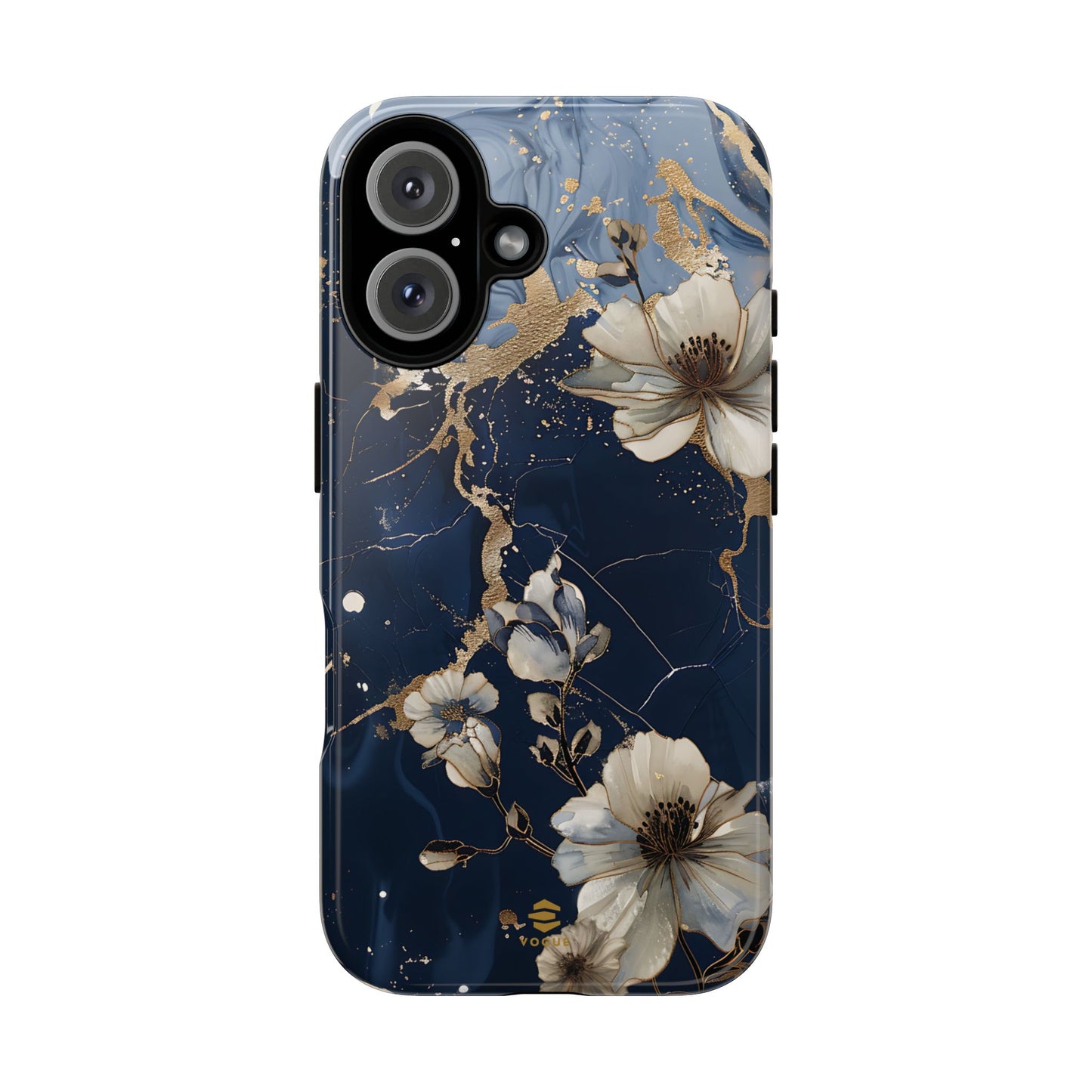Marmor Blumenmuster iPhone-Hülle