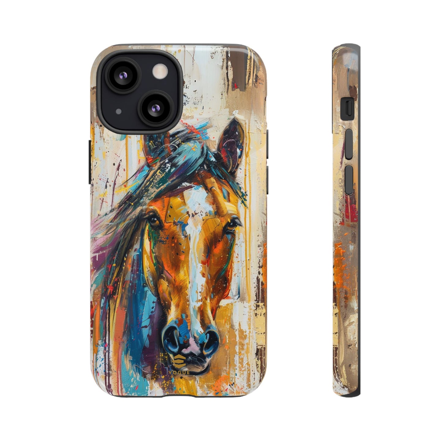 Horse Art iPhone Case - Brown - Though Phone Case