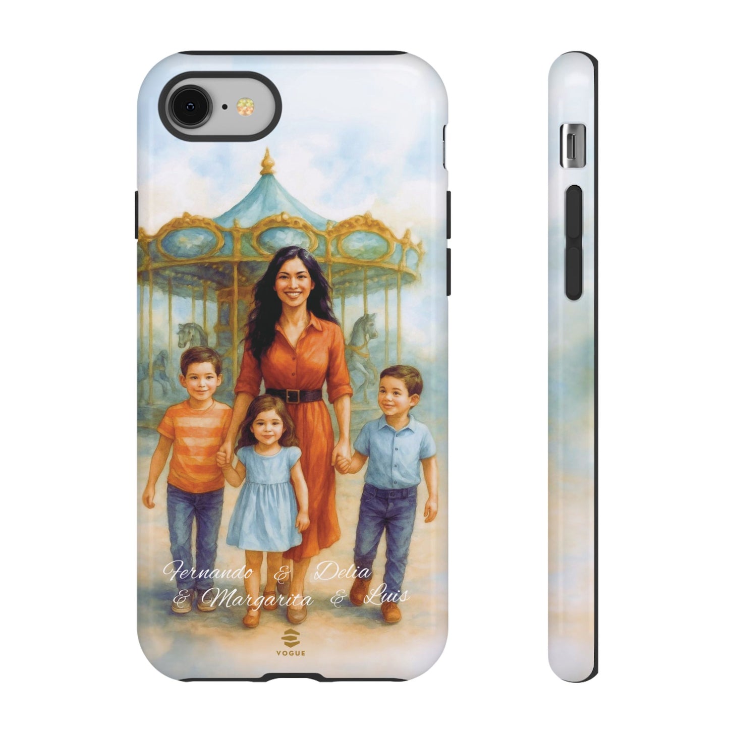 Custom Fun Family Day Phone Case for iPhone