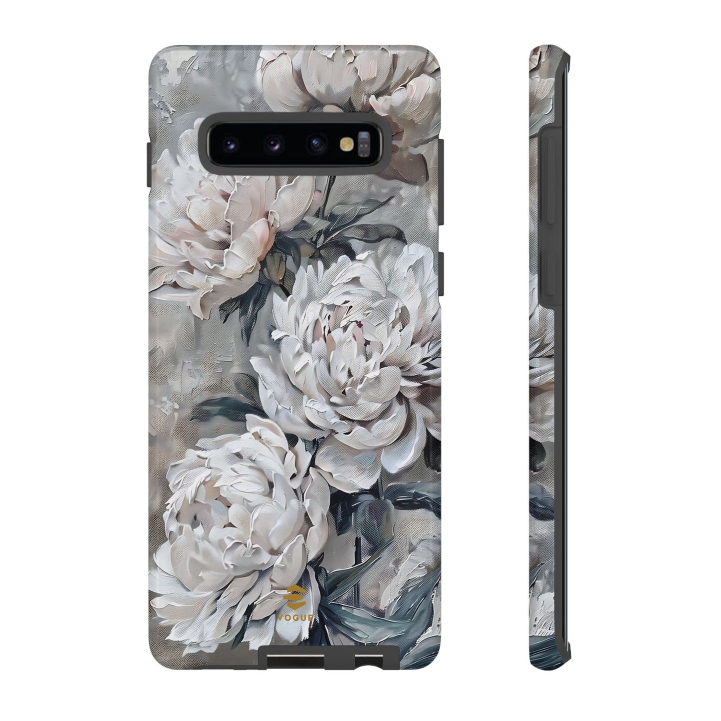 Funda para Samsung con pintura de peonías