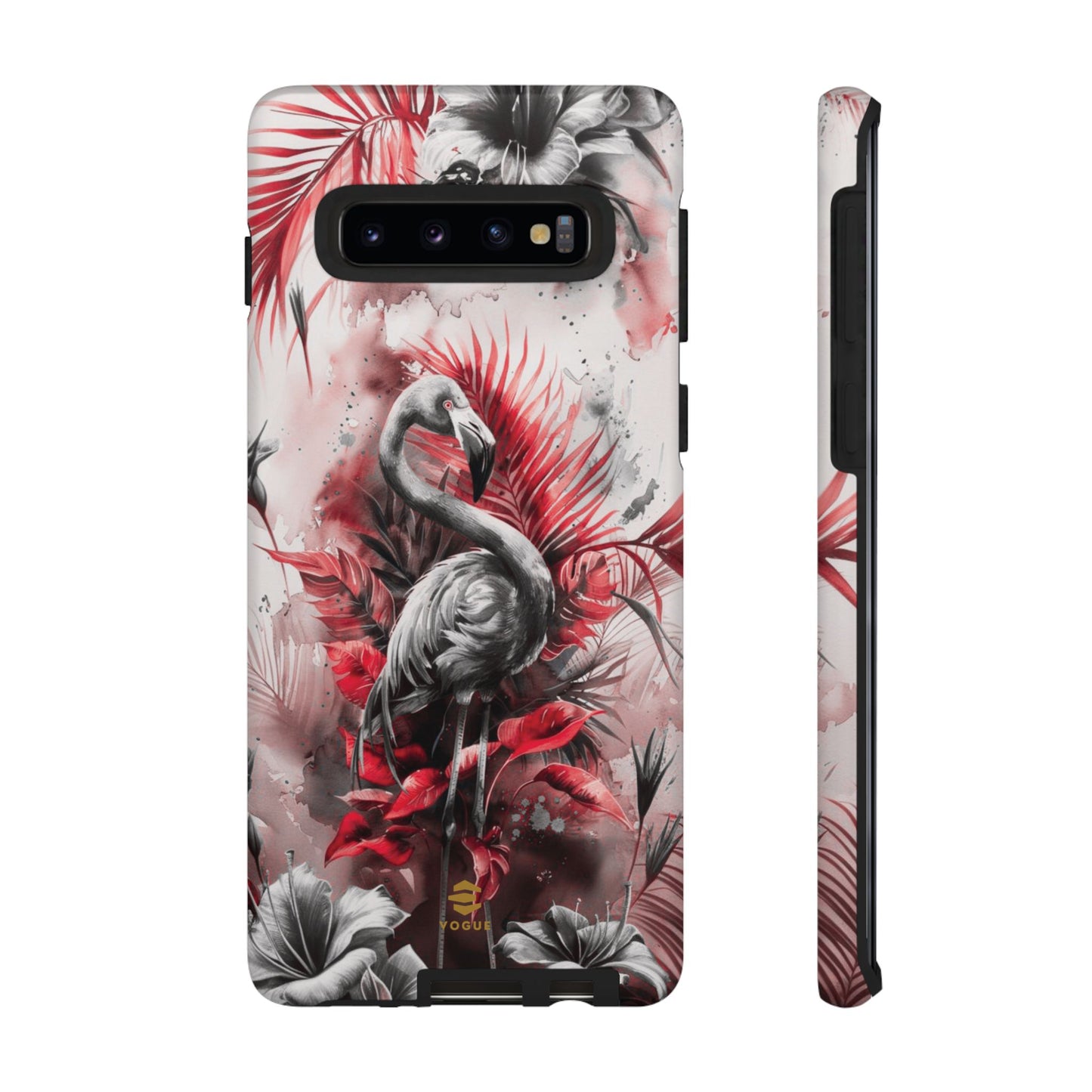 Flamingo Tropical Design Tough Phone Case Samsung