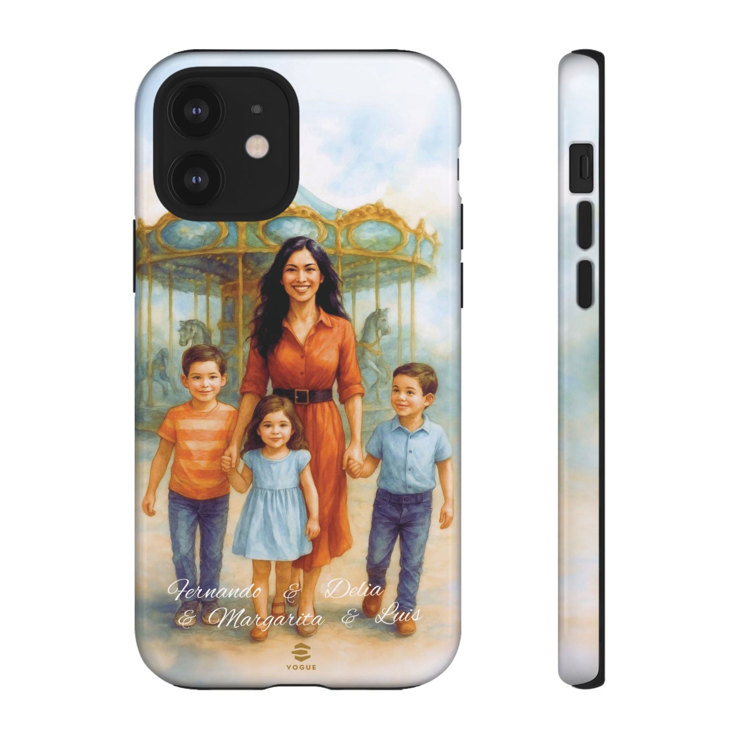 Custom Fun Family Day Phone Case for iPhone