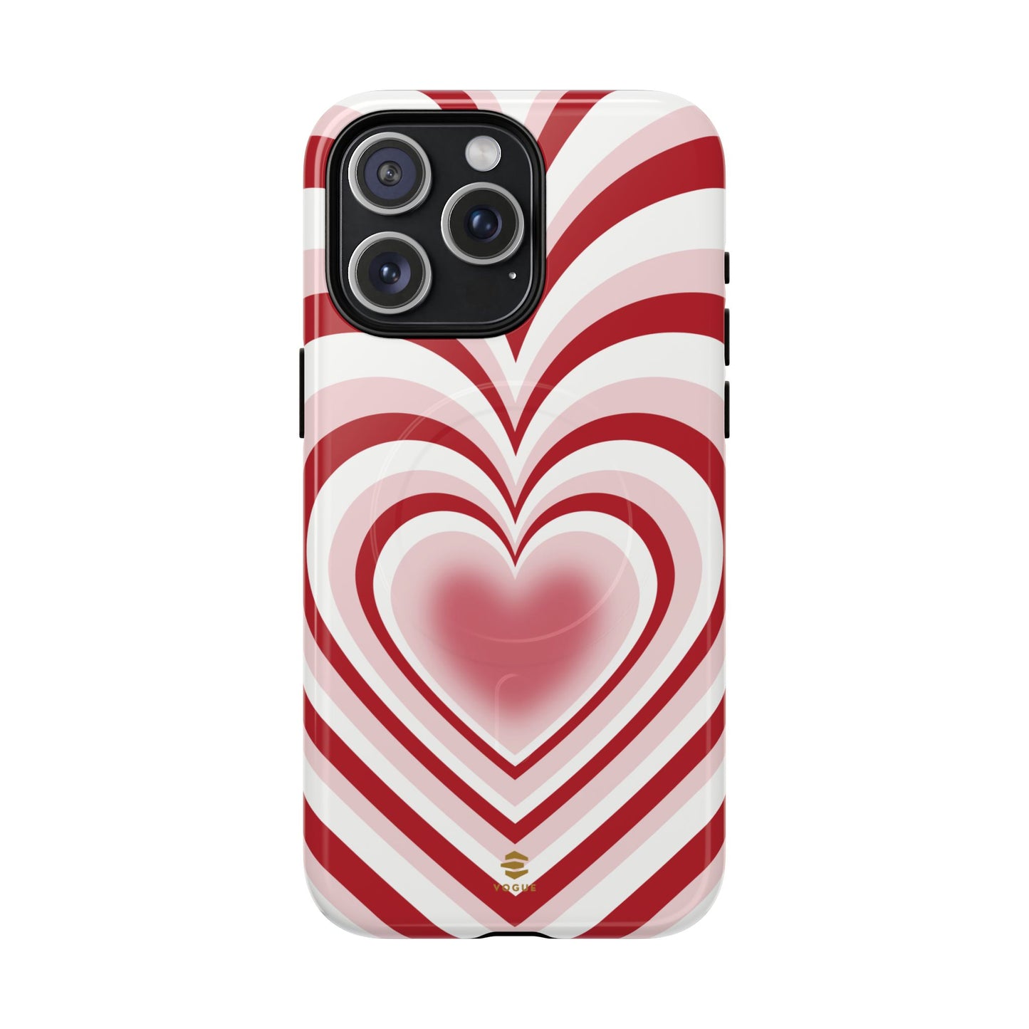 Red Hearts Design - Phone Case MagSafe, Love, Valentine's Day Gift for Her