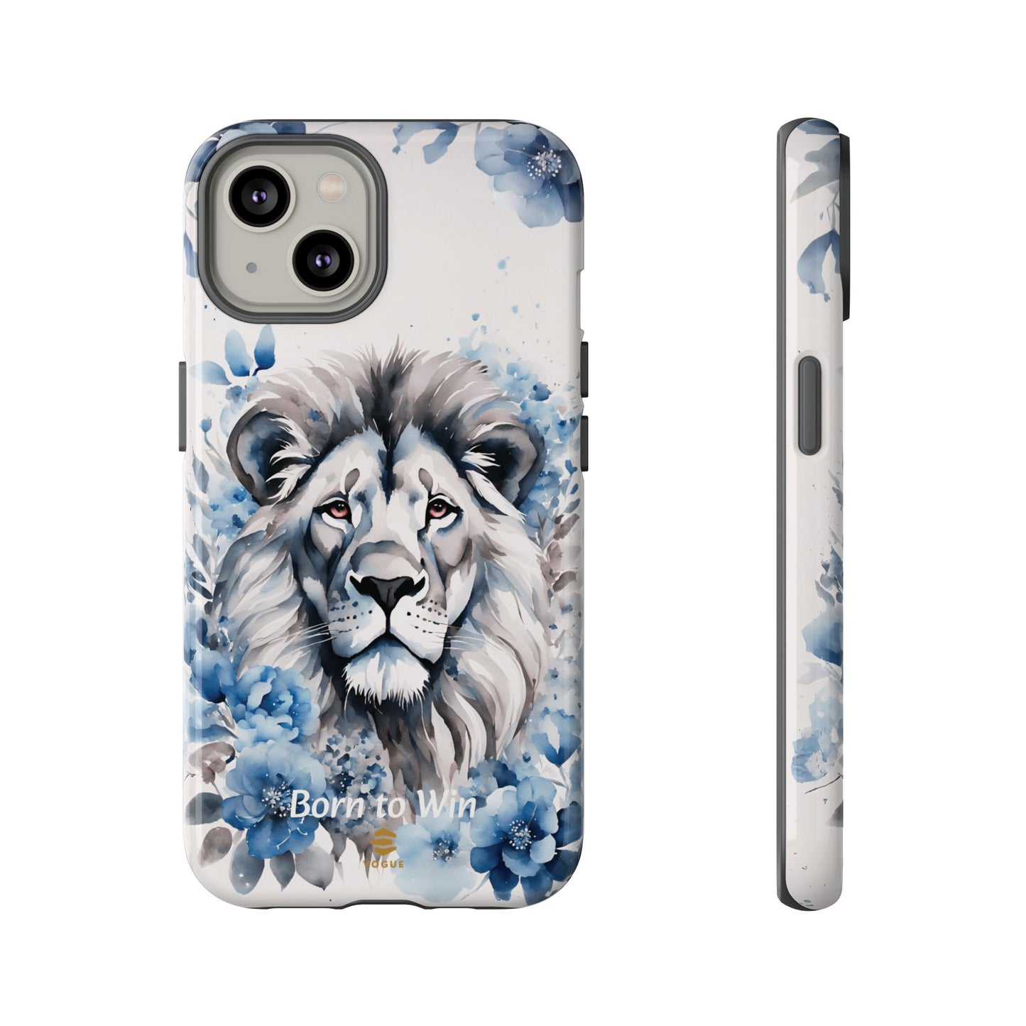 Lion Born to Win iPhone Tough Phone Case
