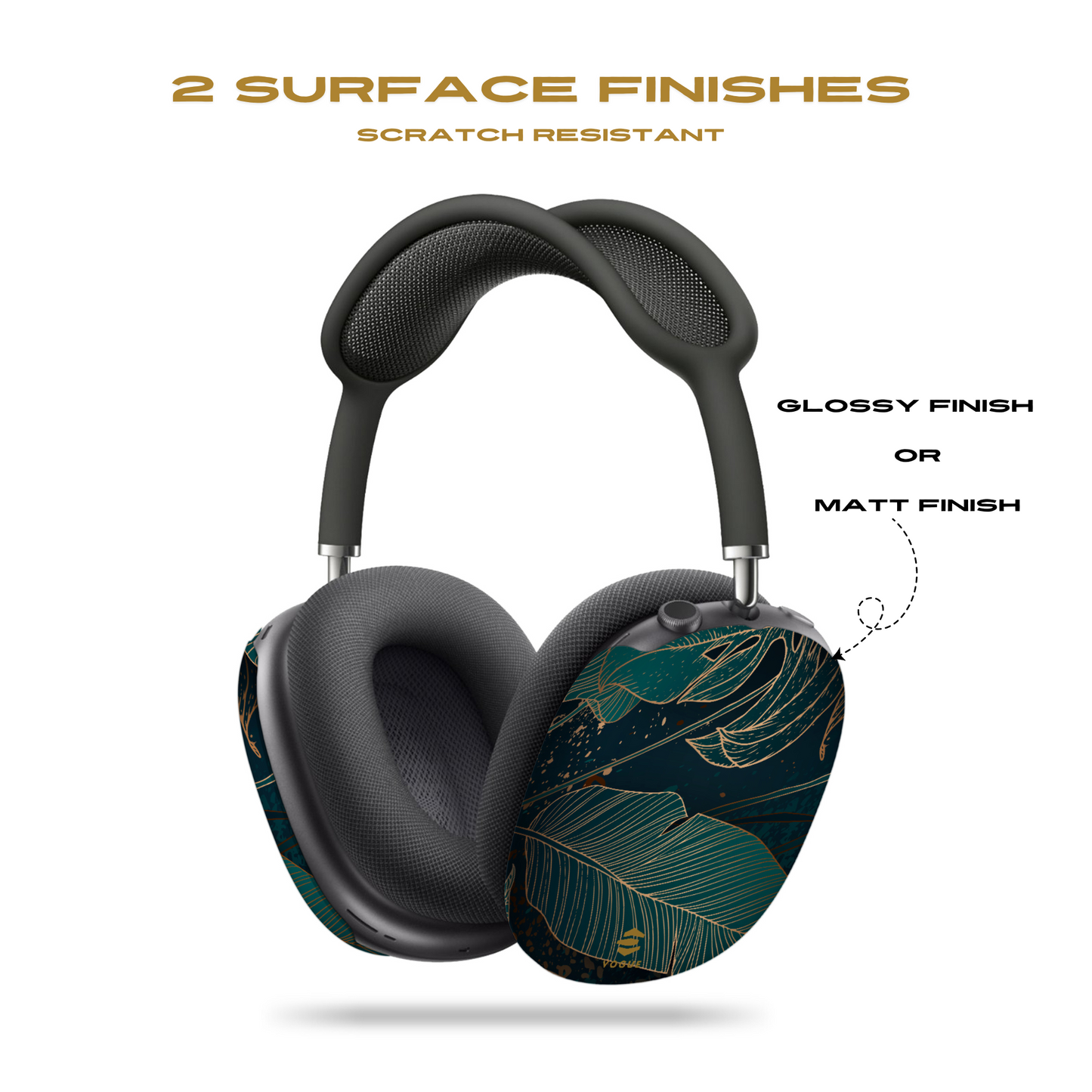 Golden Jungle AirPod Max Cases