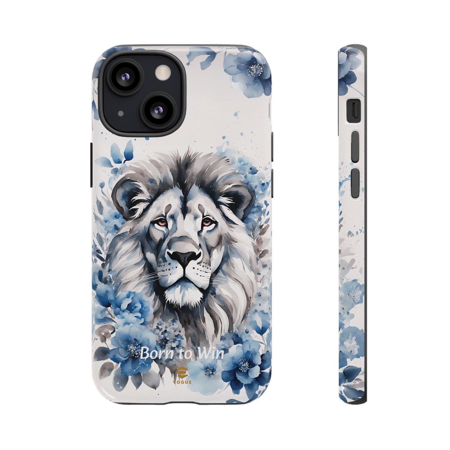 Lion Born to Win iPhone Tough Phone Case