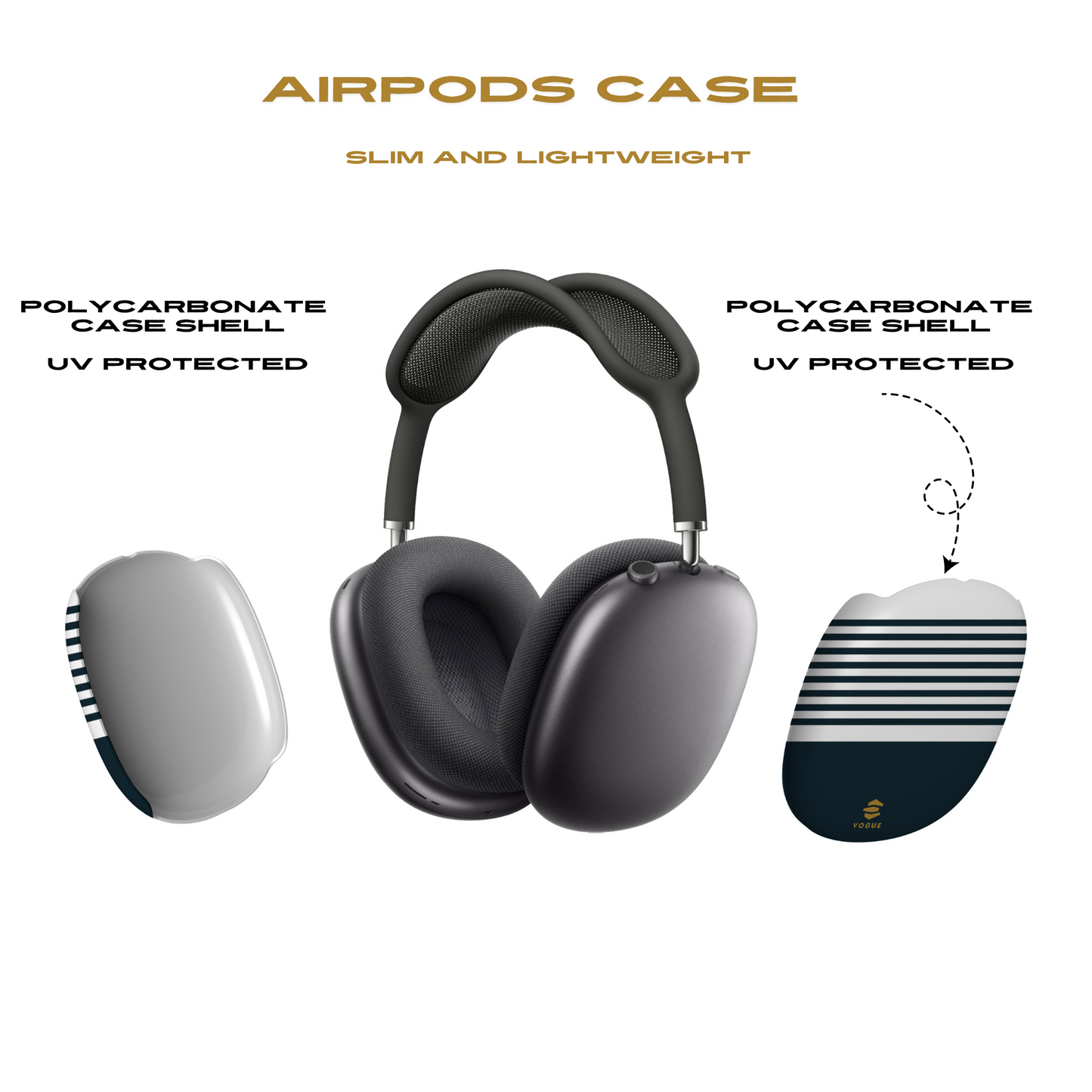 Minimalist AirPod Max Cases