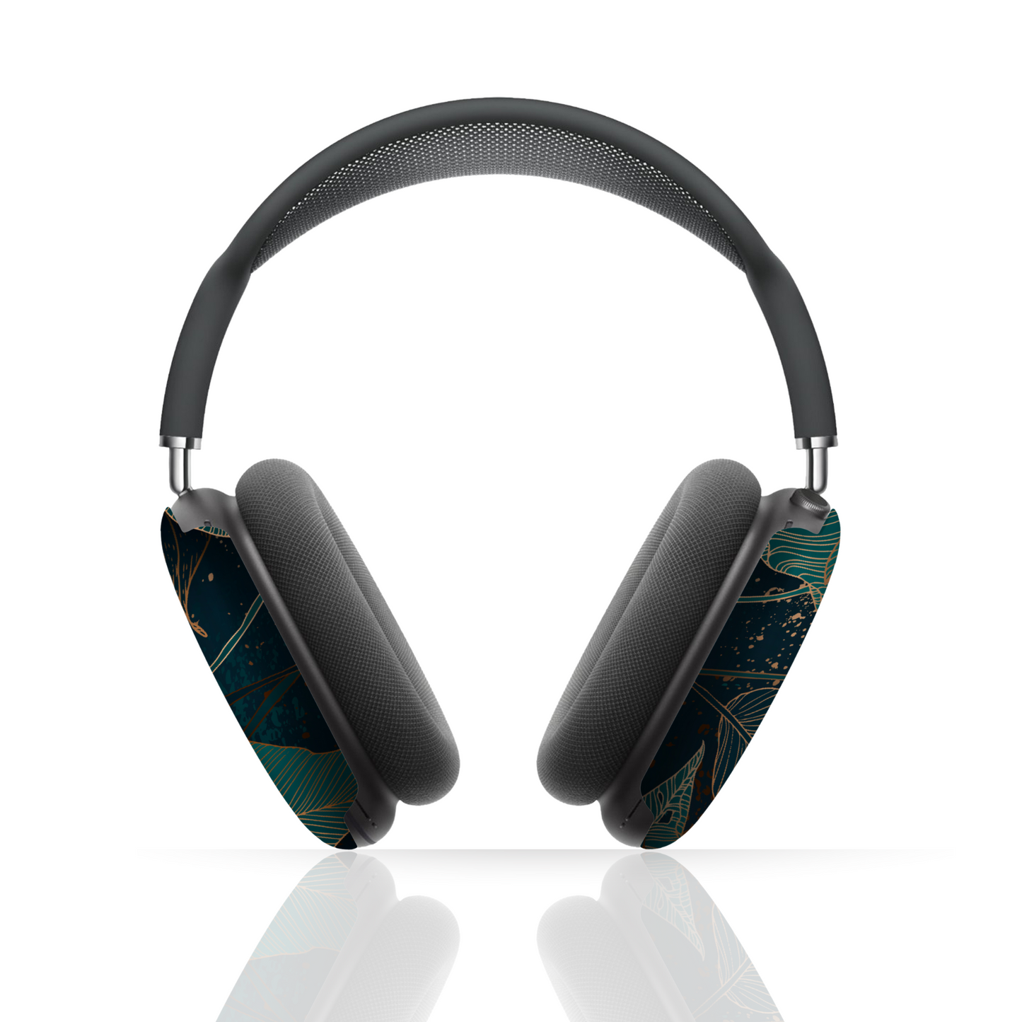 Fundas para AirPod Max con diseño de león negro