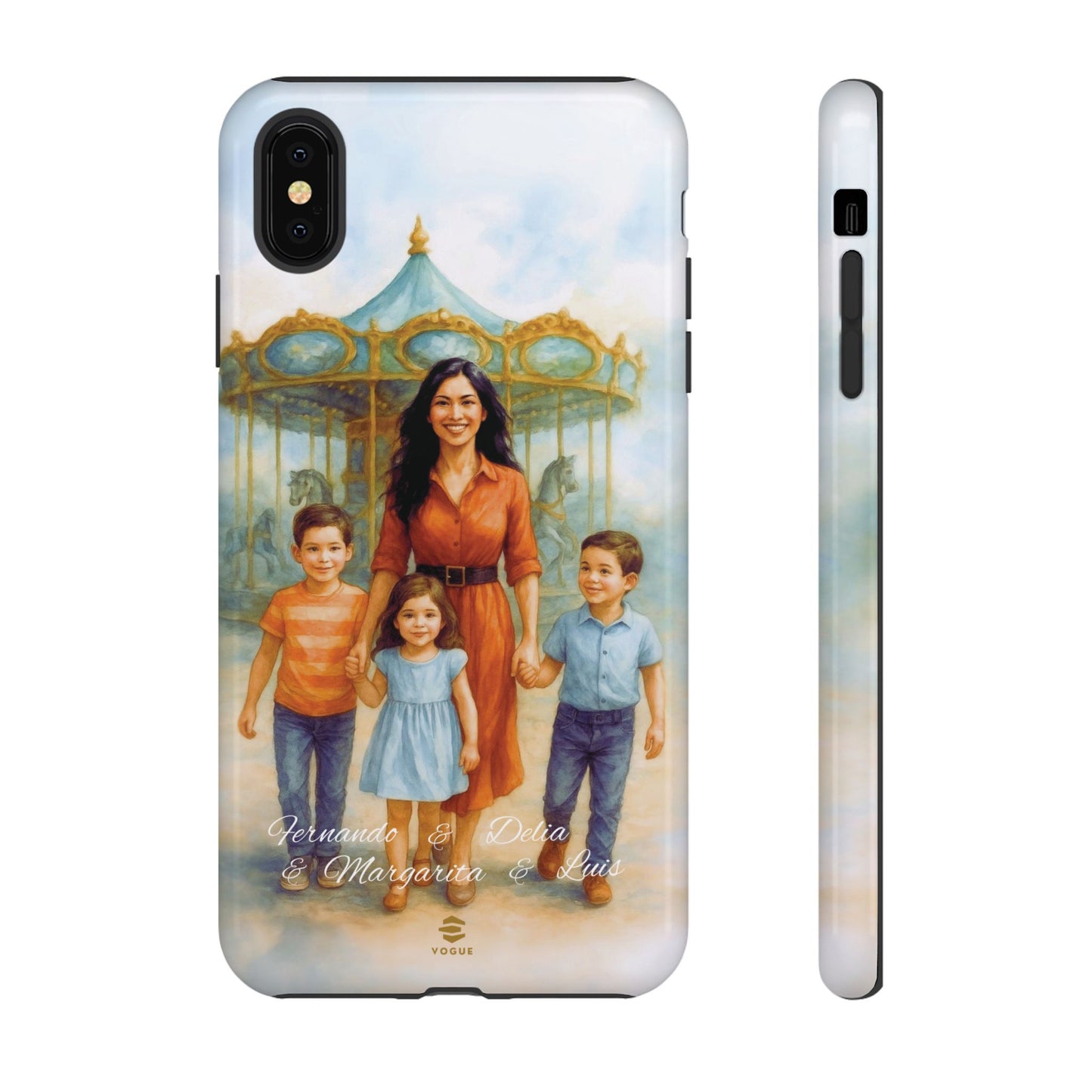 Custom Fun Family Day Phone Case for iPhone