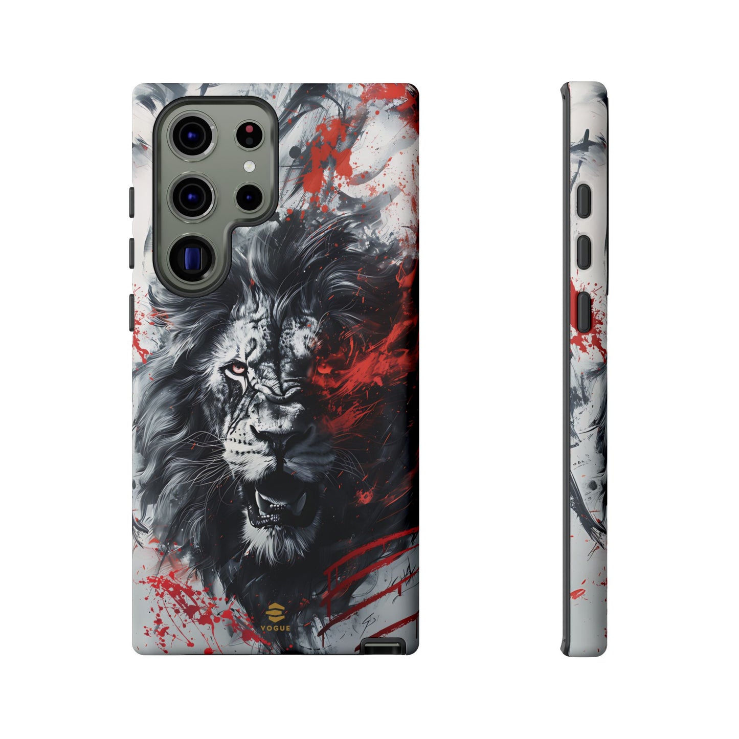 Lion Roaring Art Samsung Tough Case