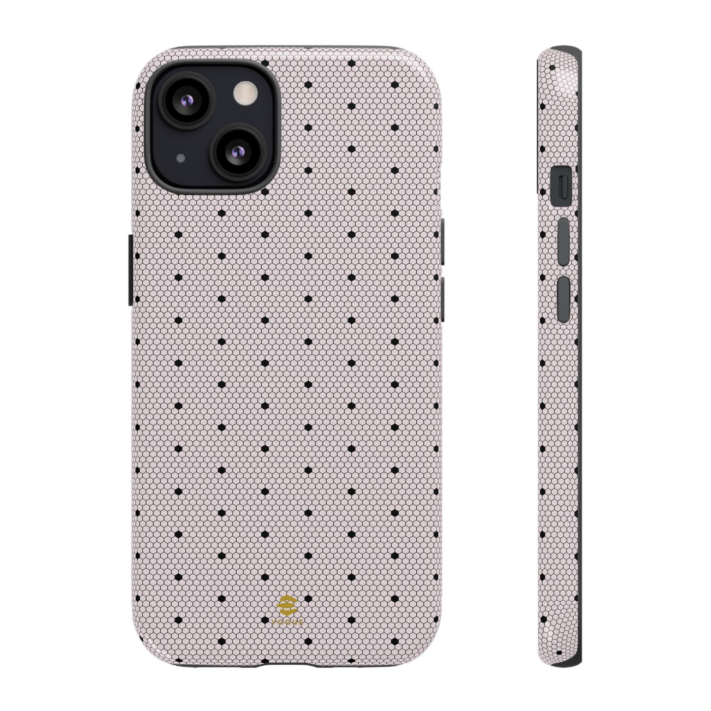 Blush Lace Allure iPhone Tough Case