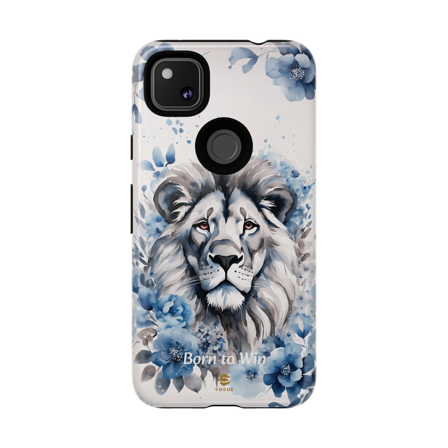 Lion Born to Win Google Pixel Tough Phone Case
