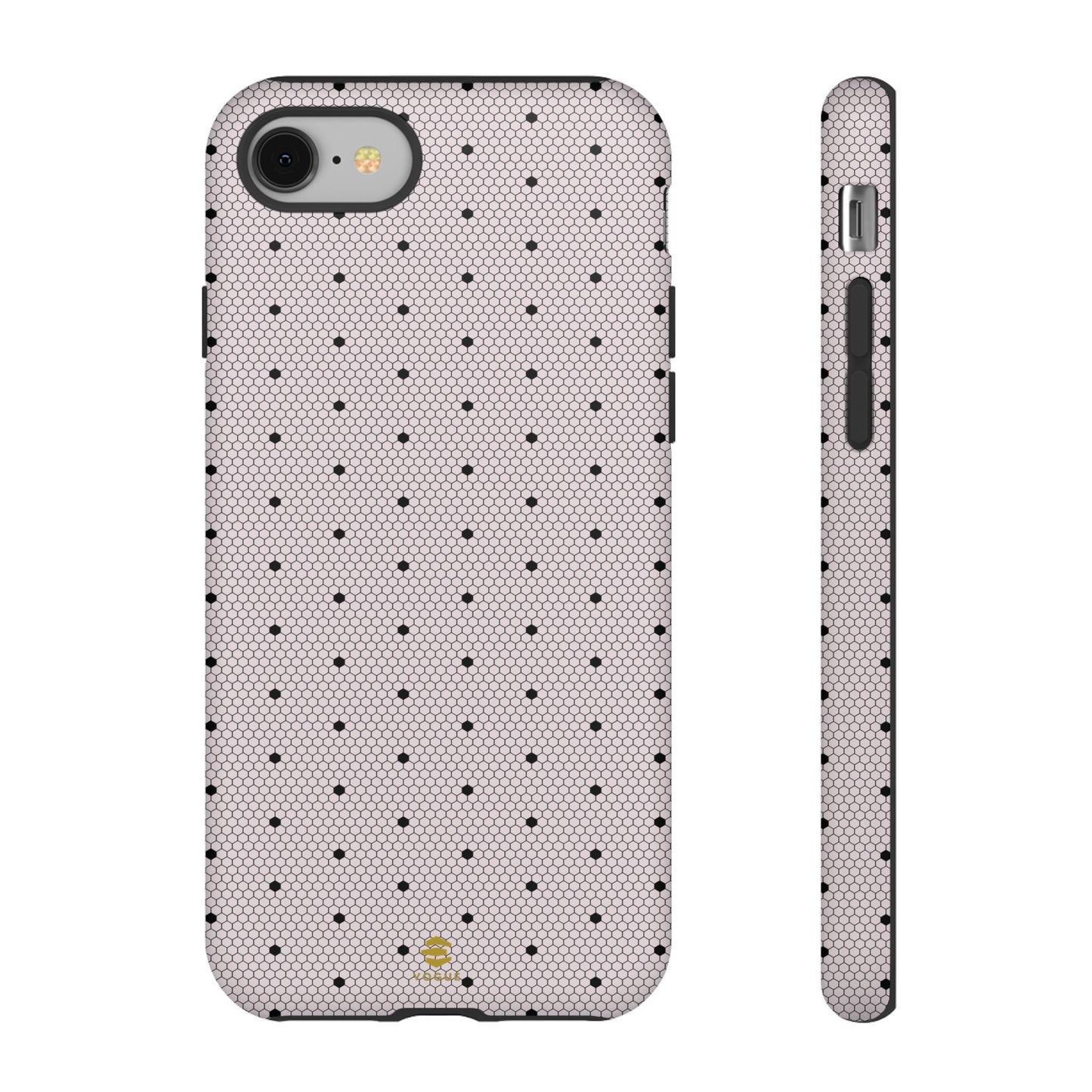 Blush Lace Allure iPhone Tough Case