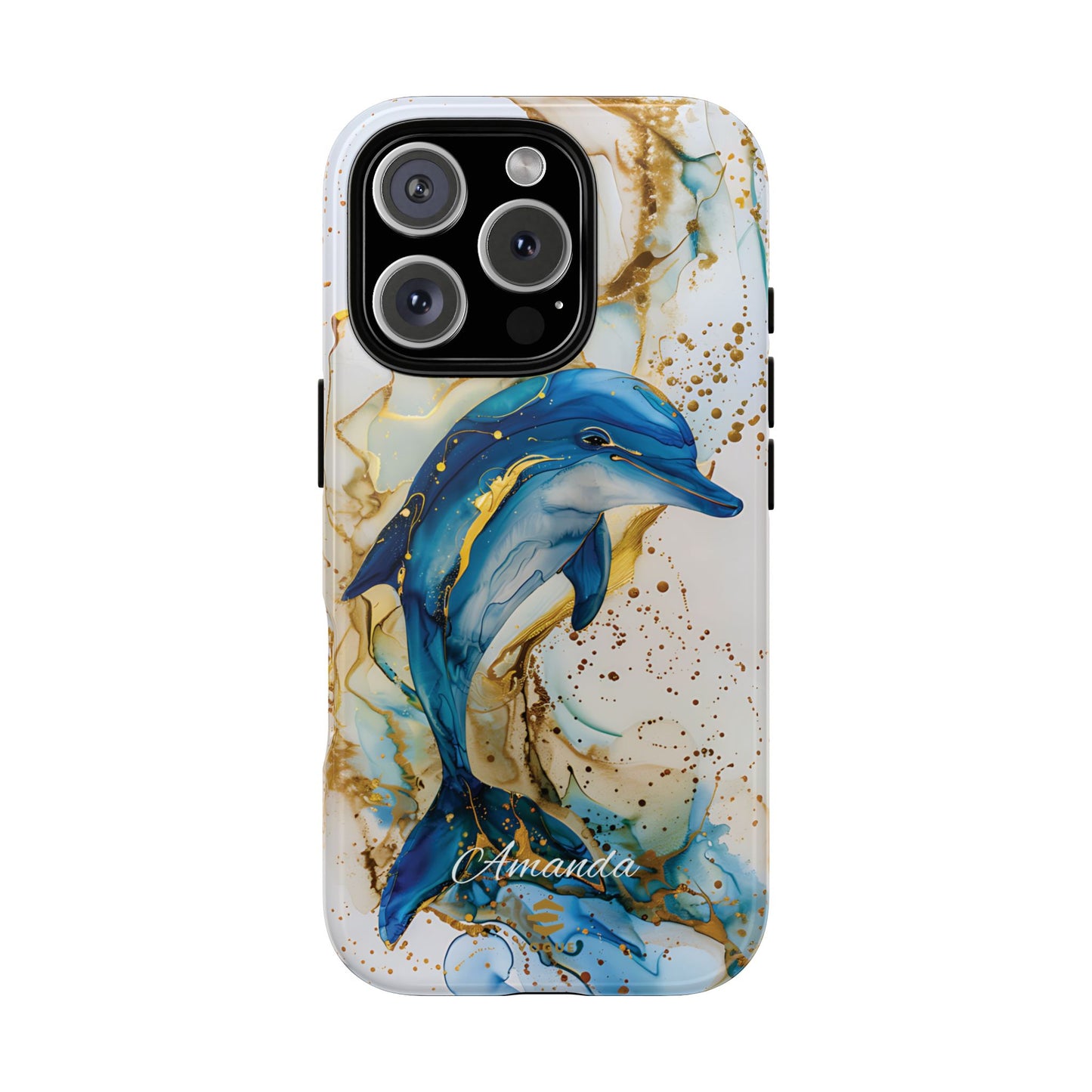Custom Dolphin iPhone Case