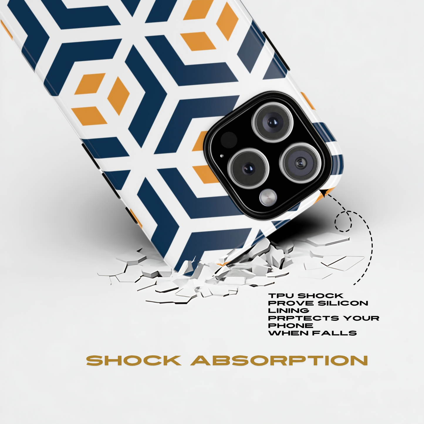 Hexacube iPhone Tough Case