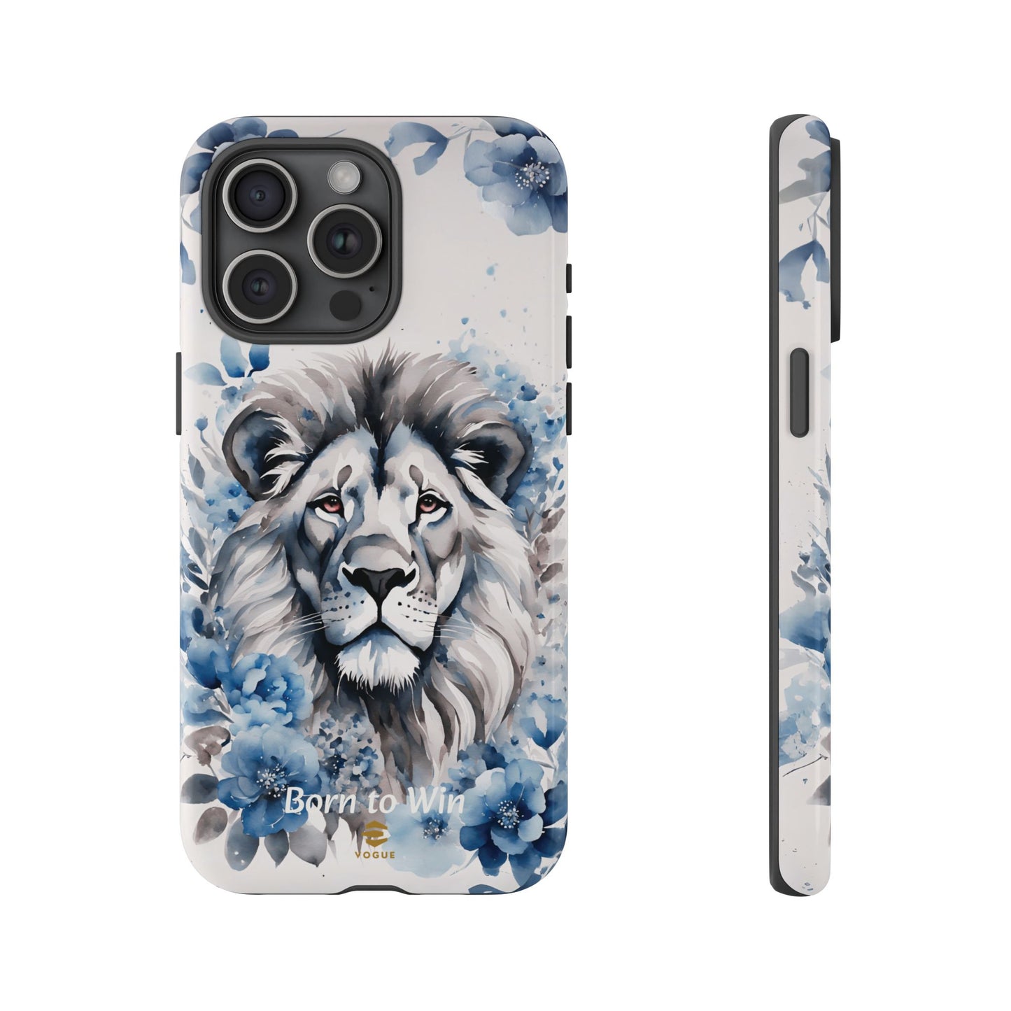 Lion Born to Win iPhone Tough Phone Case