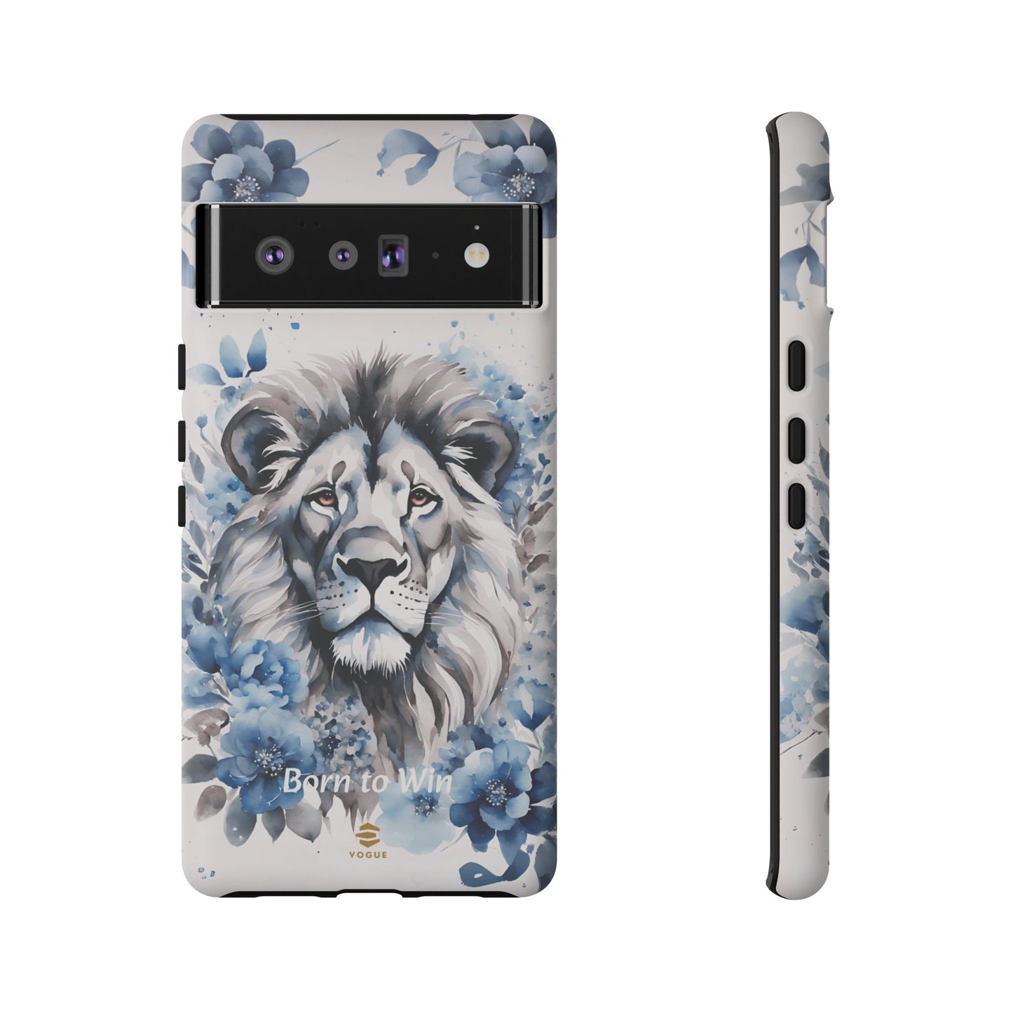 Lion Born to Win Google Pixel Tough Phone Case