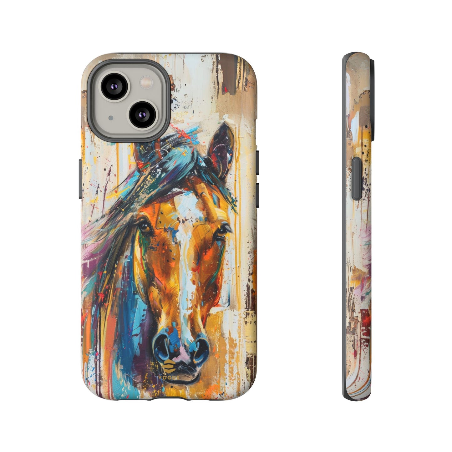 Horse Art iPhone Case - Brown - Though Phone Case