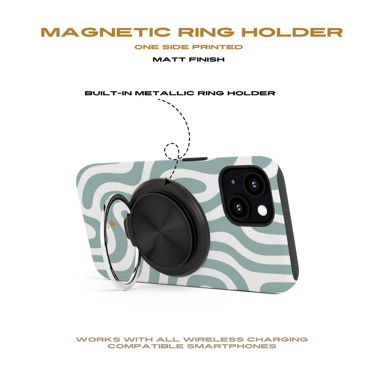 Crazy Abstract Lines Magnetic Induction Charger
