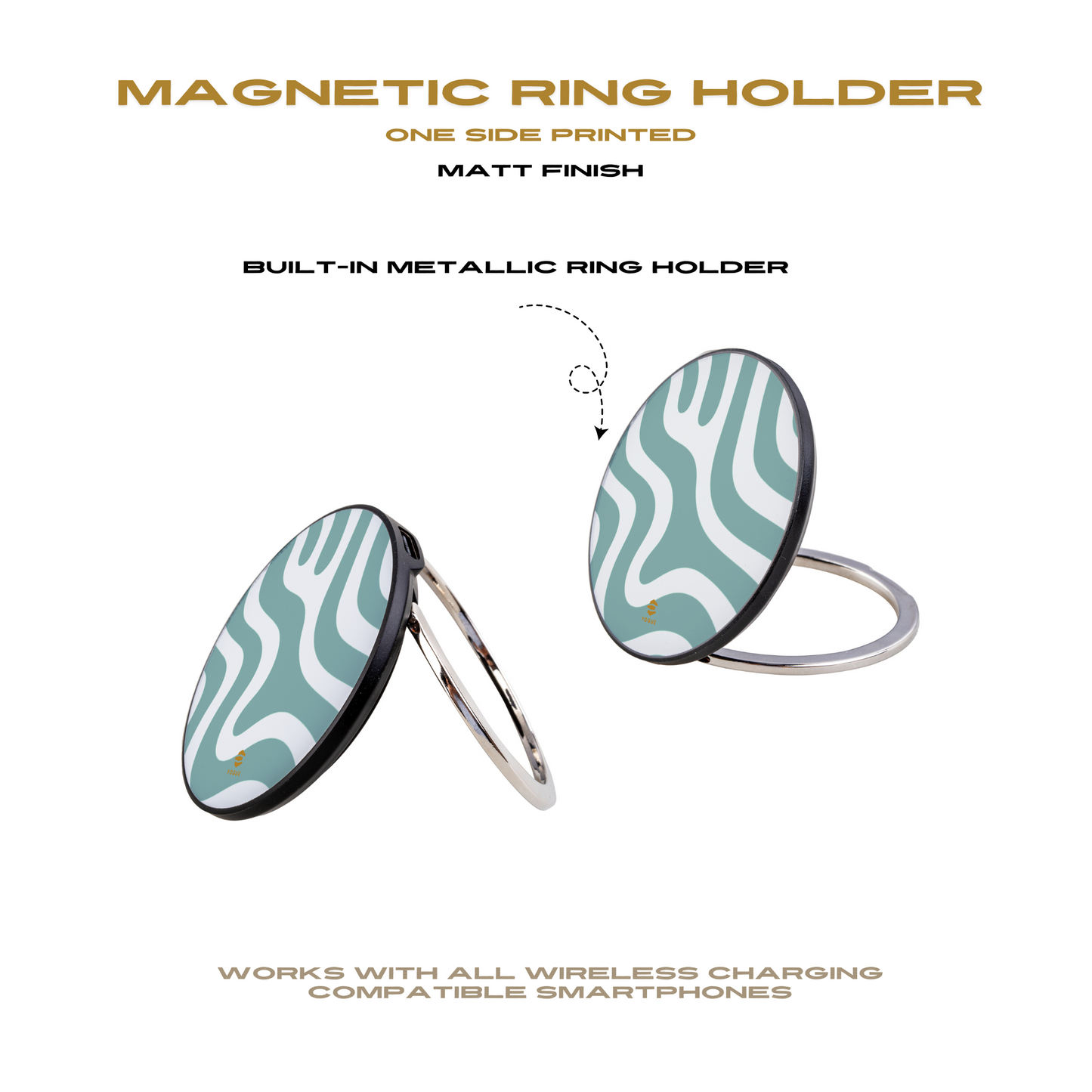 Crazy Abstract Lines Magnetic Induction Charger