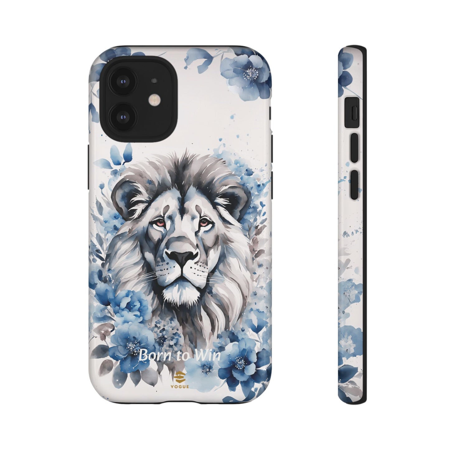 Lion Born to Win iPhone Tough Phone Case