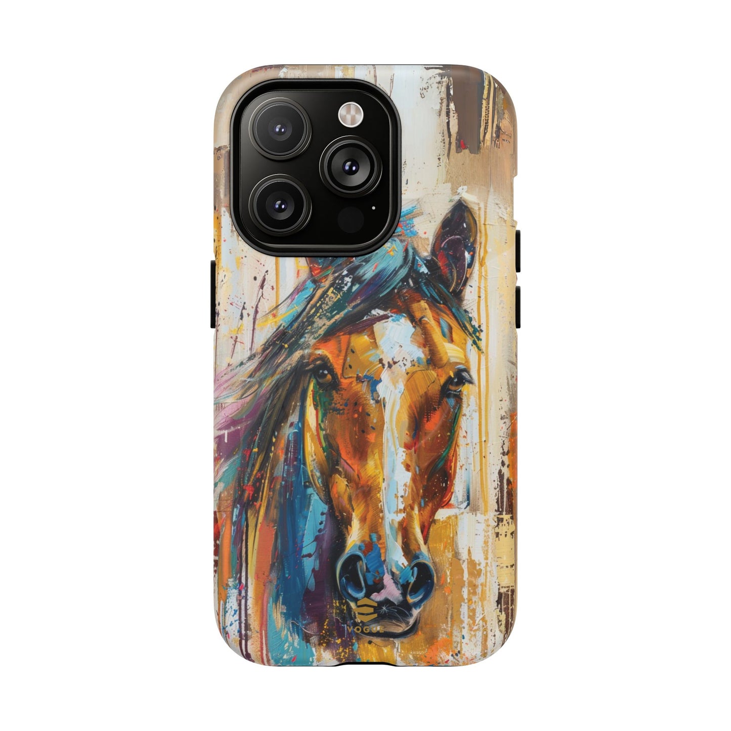 Horse Art iPhone Magsafe Phone Case Brown