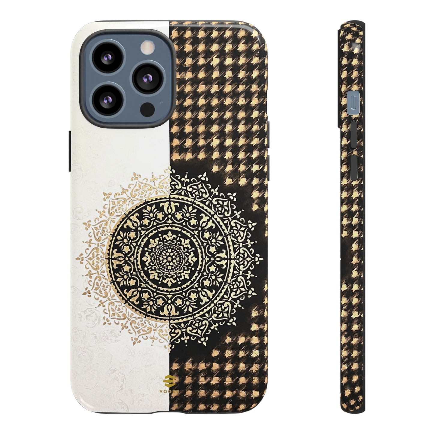 Funda para iPhone con pintura abstracta de mandala