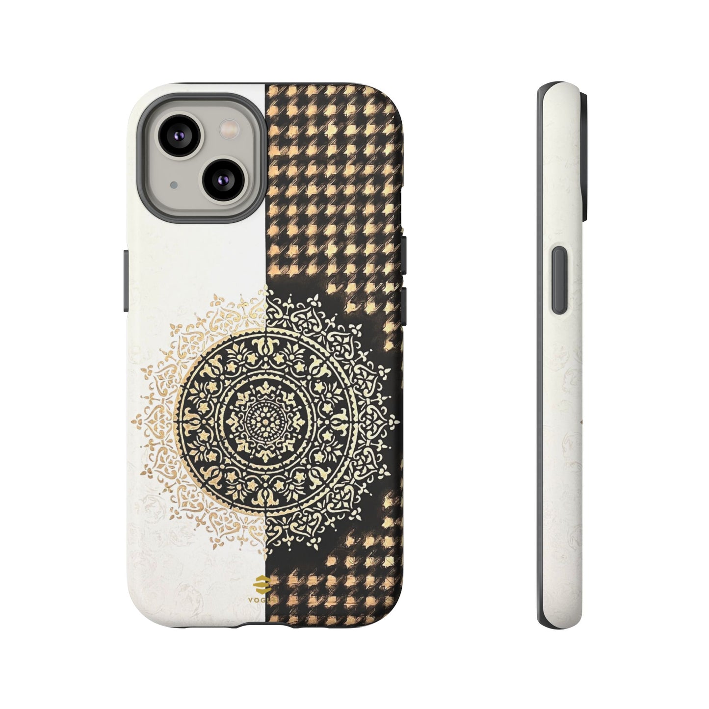 Funda para iPhone con pintura abstracta de mandala