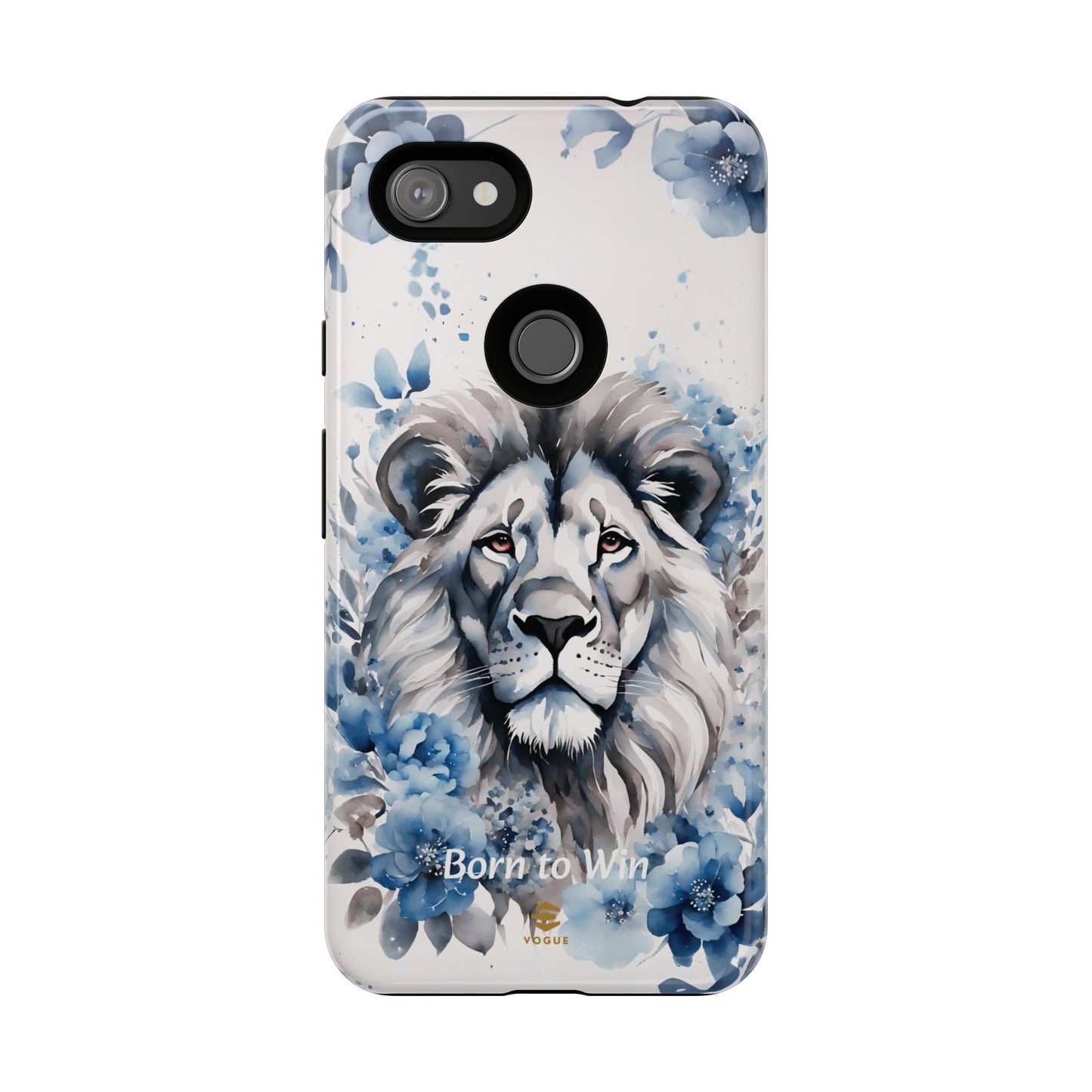 Lion Born to Win Google Pixel Tough Phone Case