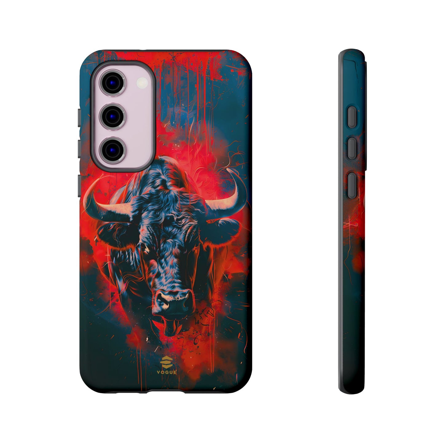 Bull Teal Samsung Galaxy phone case