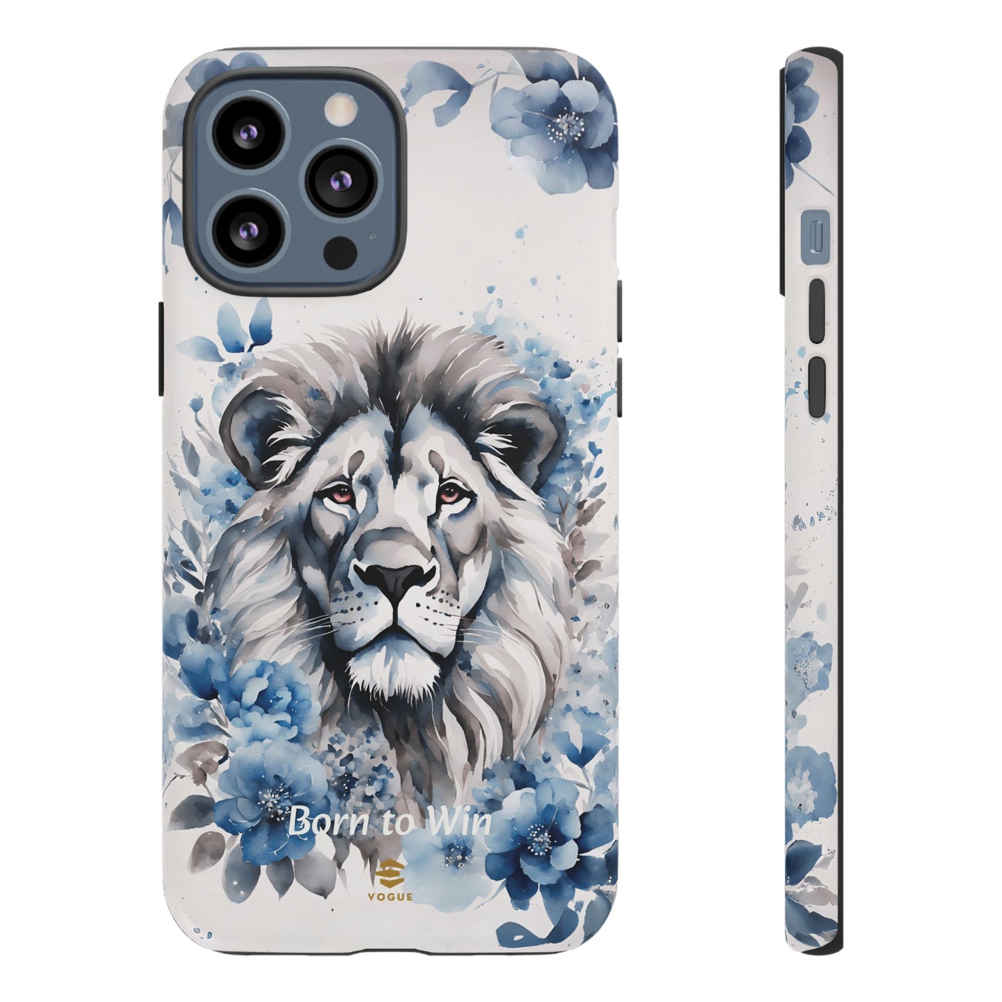 Lion Born to Win iPhone Tough Phone Case