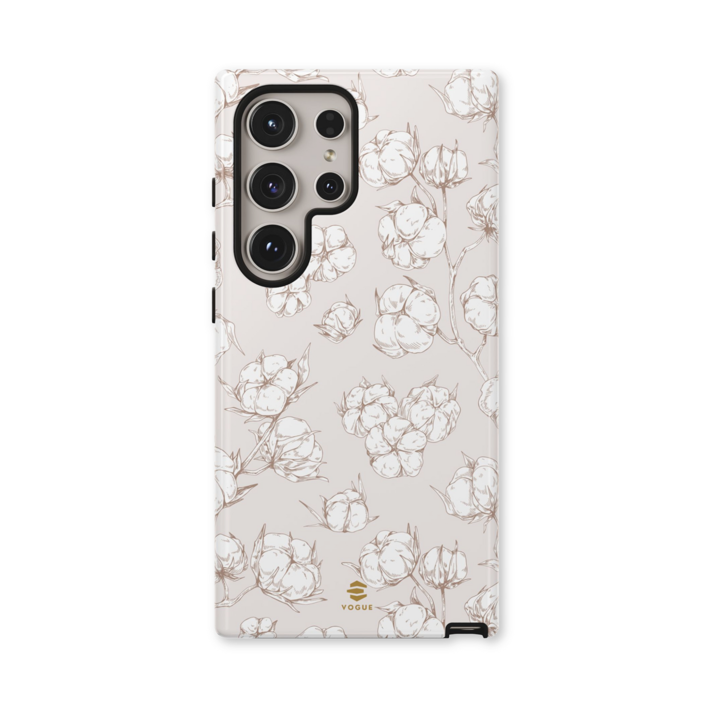 Funda para Samsung con diseño de campo de algodón