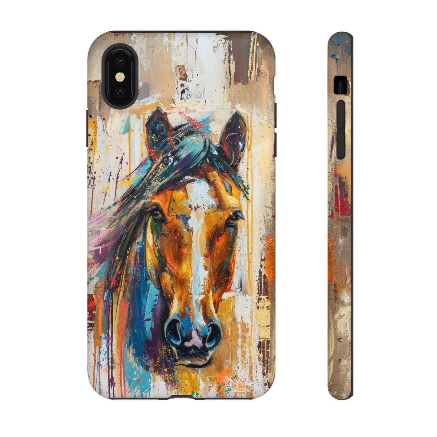 Horse Art iPhone Case - Brown - Though Phone Case