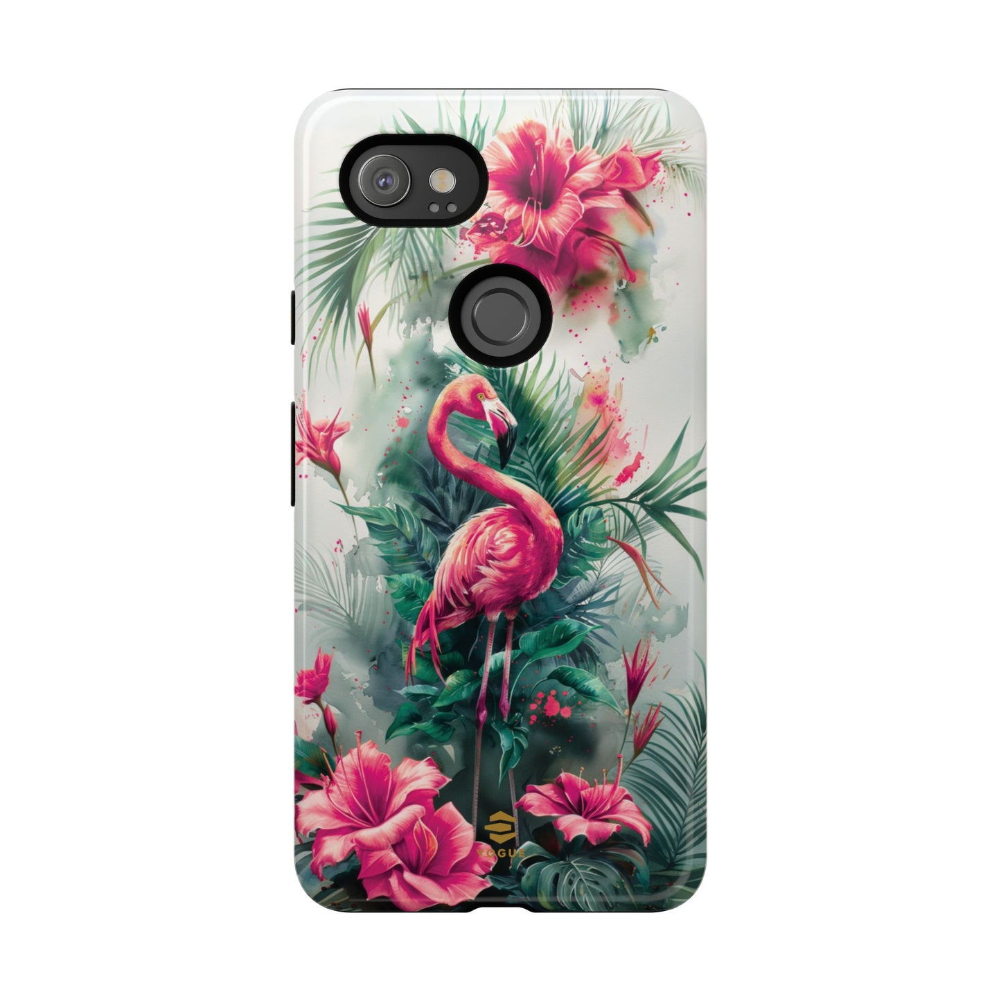 Flamingo Pink Tough Phone Case Pixel