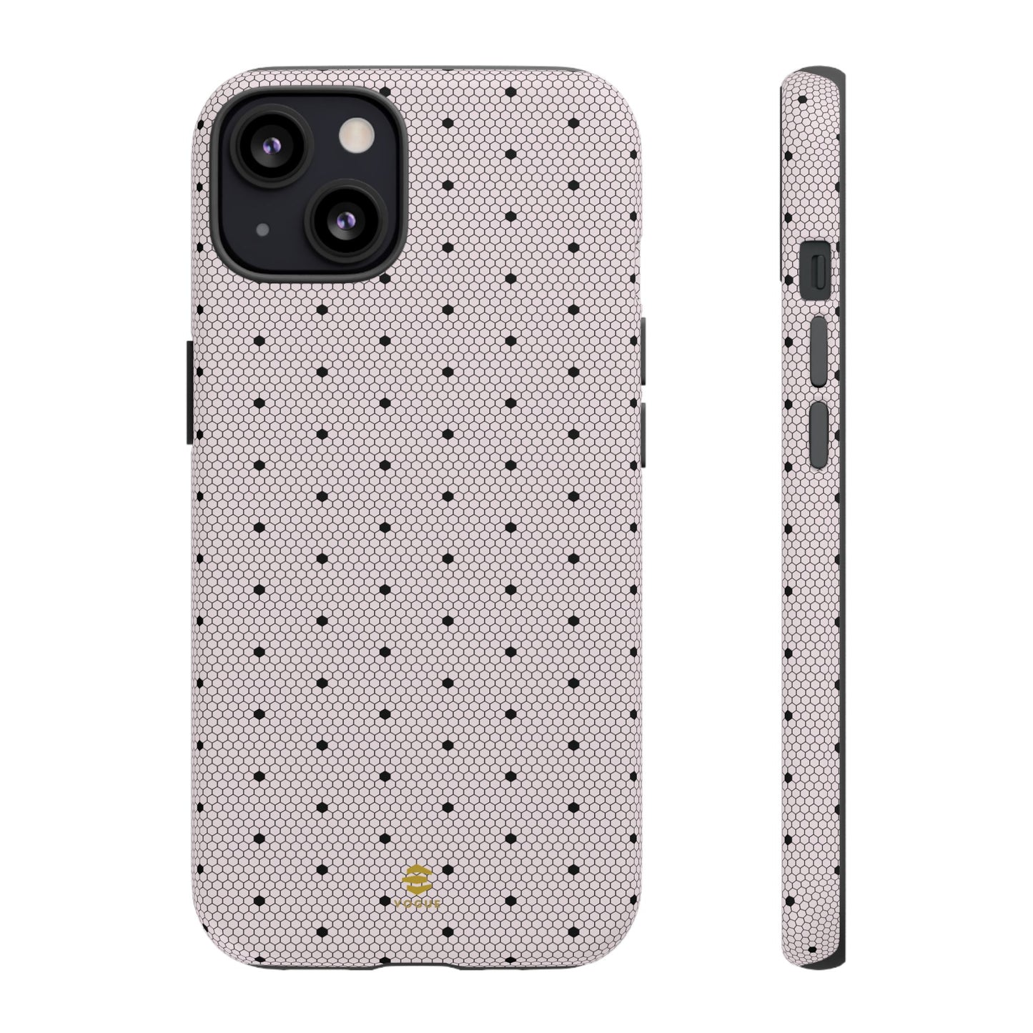 Blush Lace Allure iPhone Tough Case
