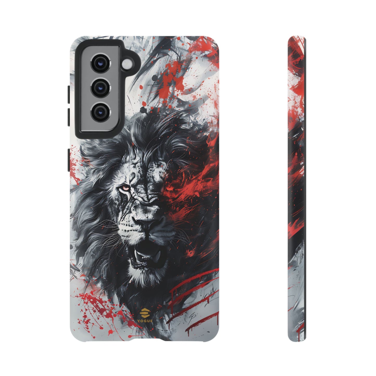 Lion Roaring Art Samsung Tough Case