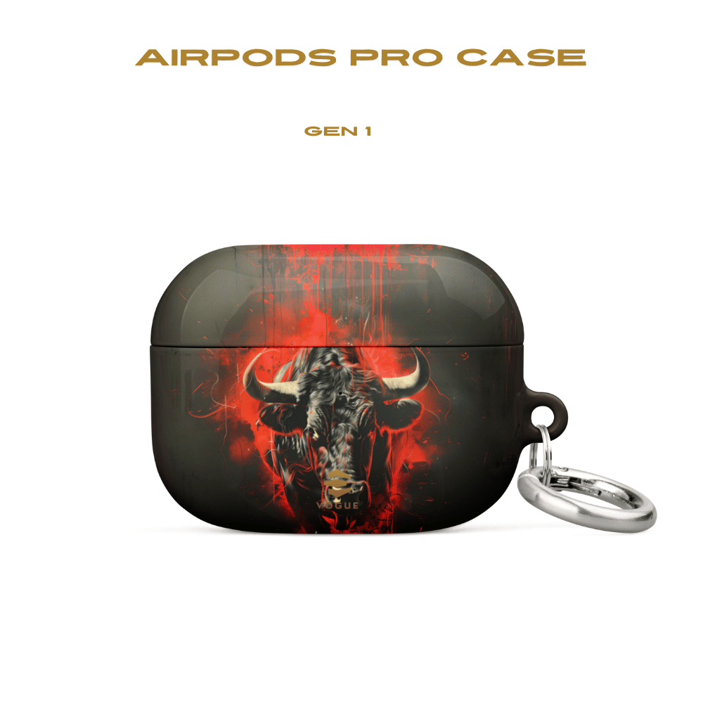 Bull Black AirPod Case