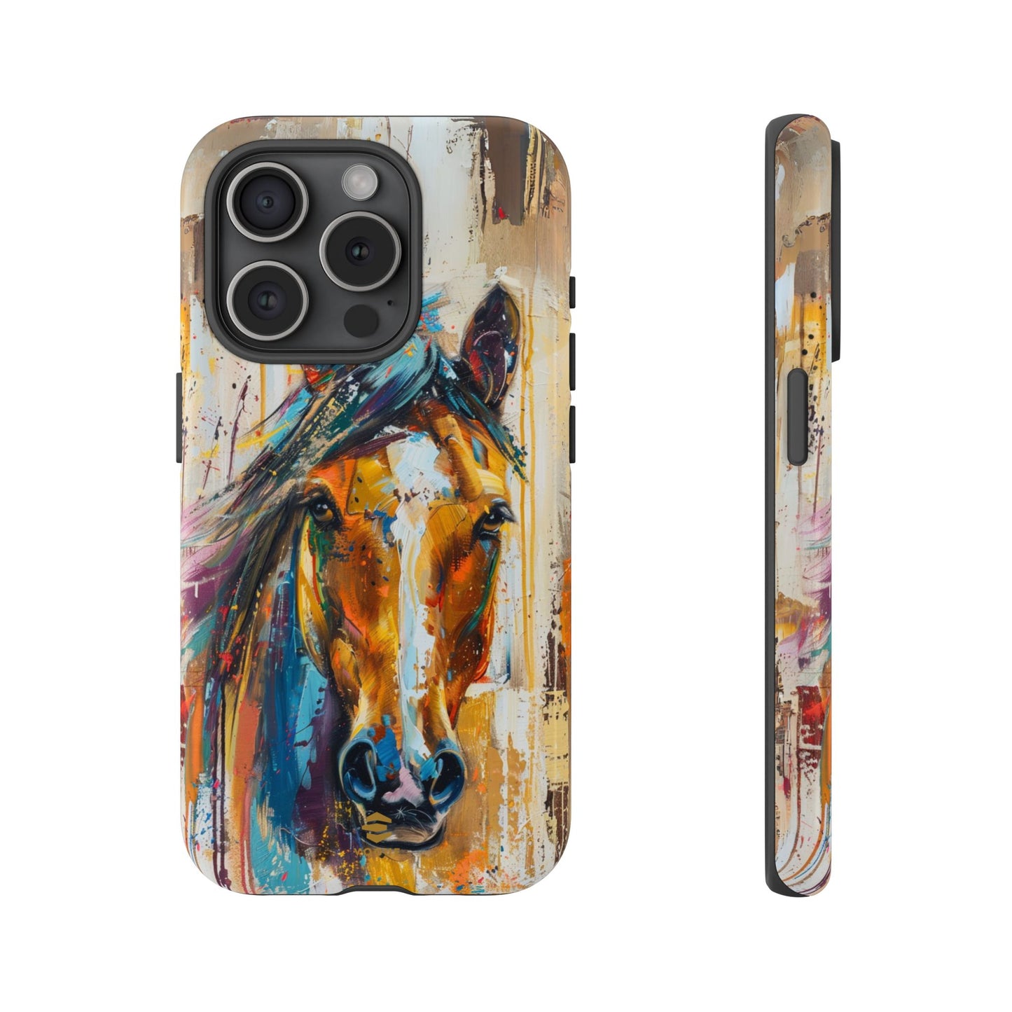 Horse Art iPhone Case - Brown - Though Phone Case