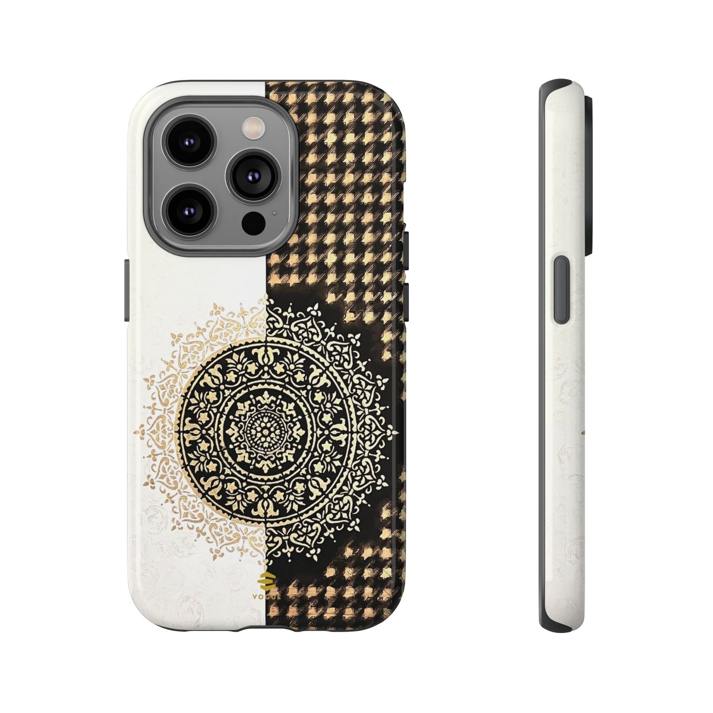 Funda para iPhone con pintura abstracta de mandala