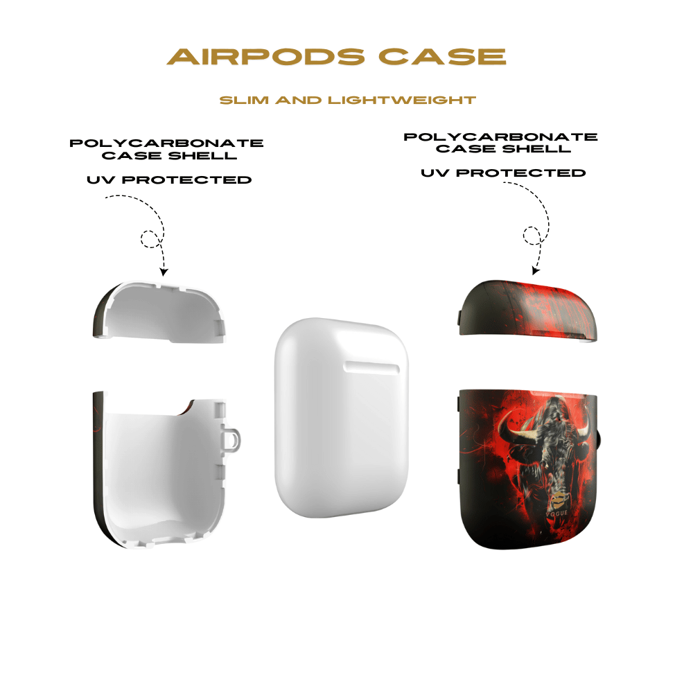 Bull Black AirPod Case
